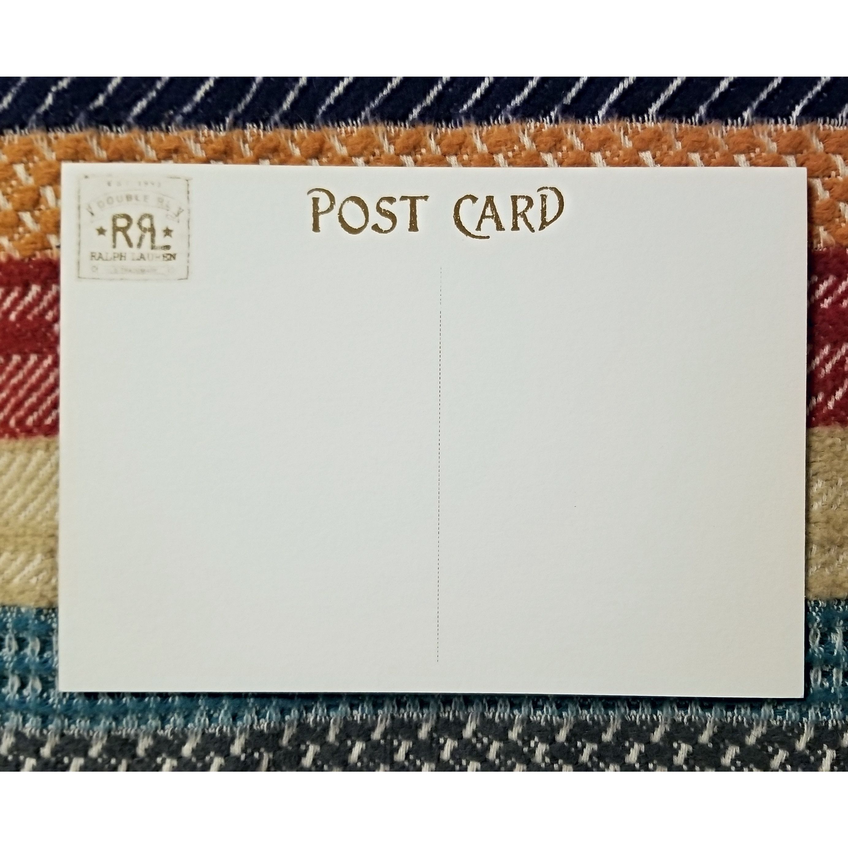 RRL Ralph Lauren *XTREMELY RARE* DOUBLE RL RALPH LAUREN RRL VINTAGE POSTCARDS Size ONE SIZE - 4 Thumbnail