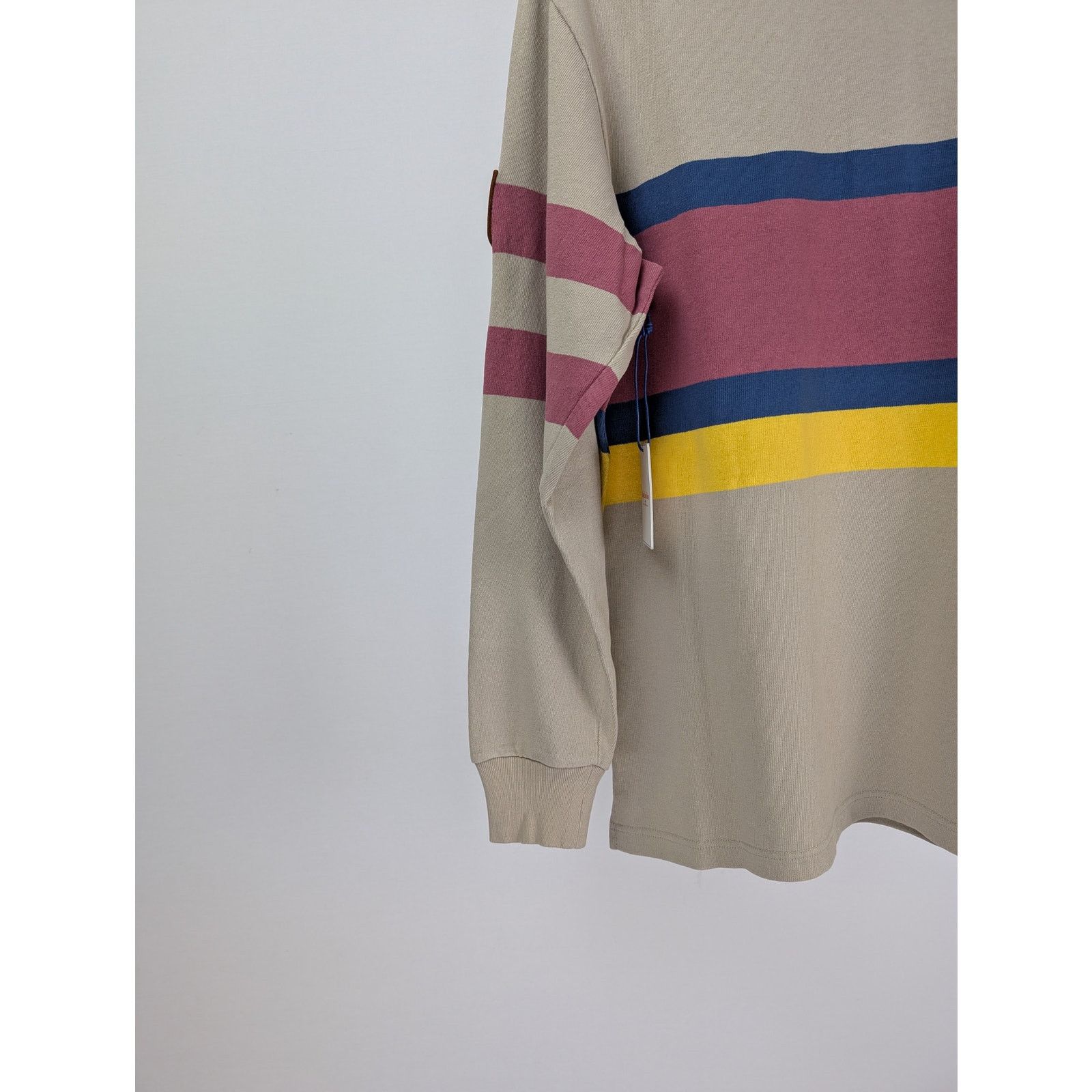 Aime Leon Dore × New Balance o1rshd1 NB Rainiery Rugby Polo Shirt in Brown Size US M / EU 48-50 / 2 - 12 Thumbnail