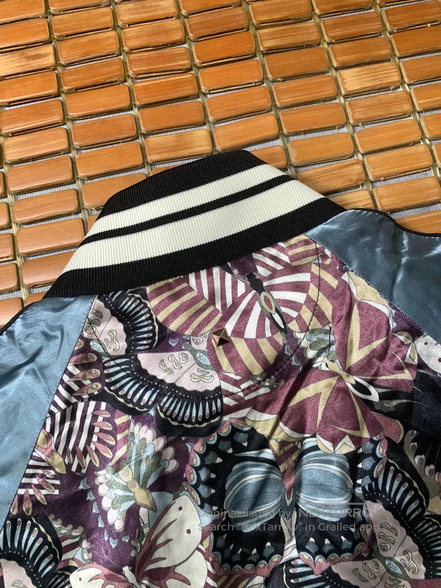 Valentino Valentino Butterfly Camo Baseball Jacket. Size US M / EU 48-50 / 2 - 5 Thumbnail