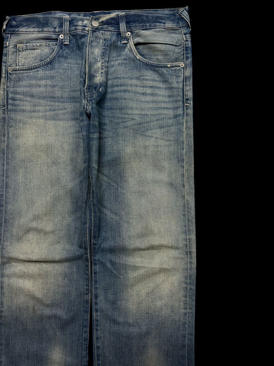 Tornado Mart INSANE Vintage Jeans Straight Leg Rusty Mudwash Distressed Size US 33 - 5 Thumbnail