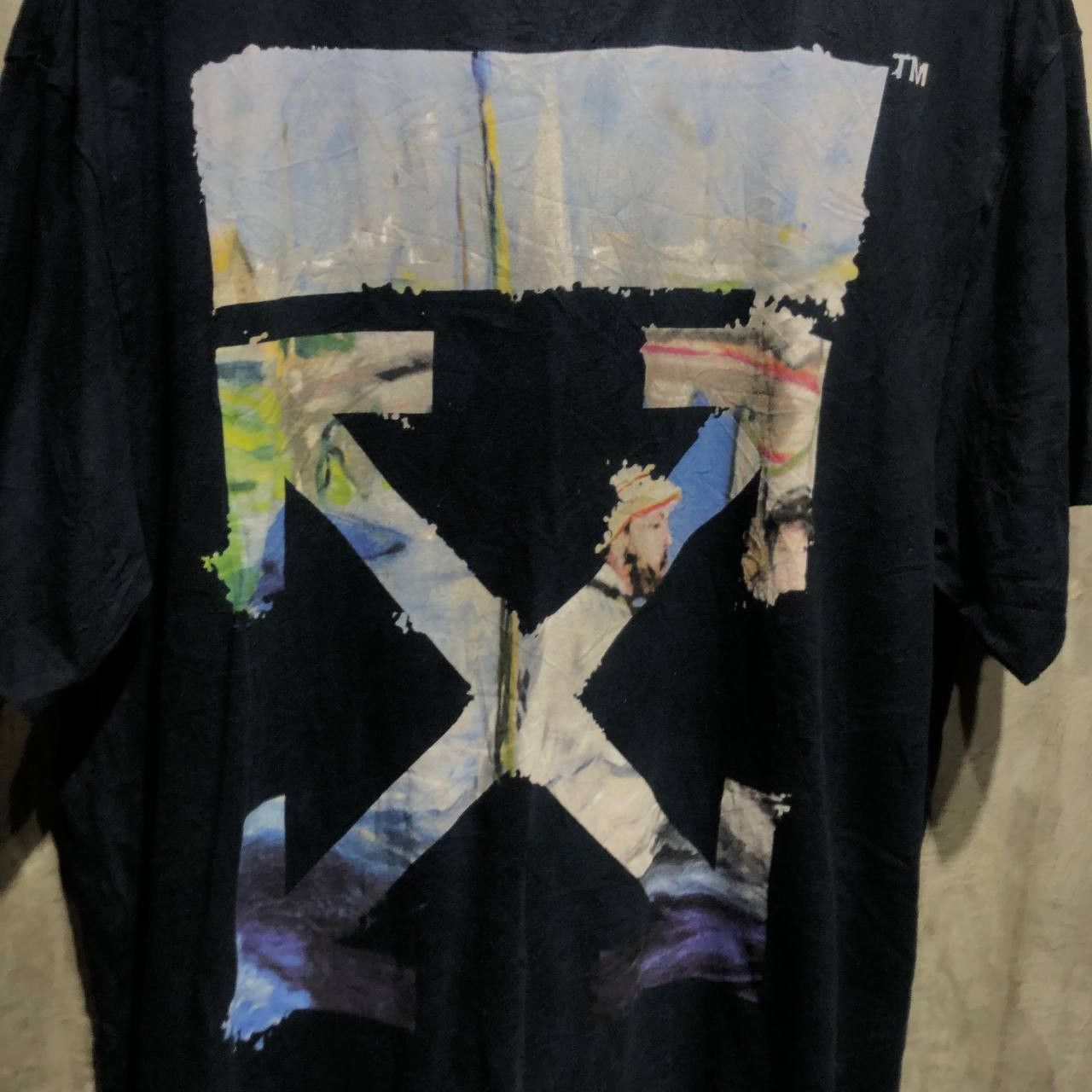 Off-White Off-White Oil Painting Arrows tee Size US L / EU 52-54 / 3 - 3 Thumbnail