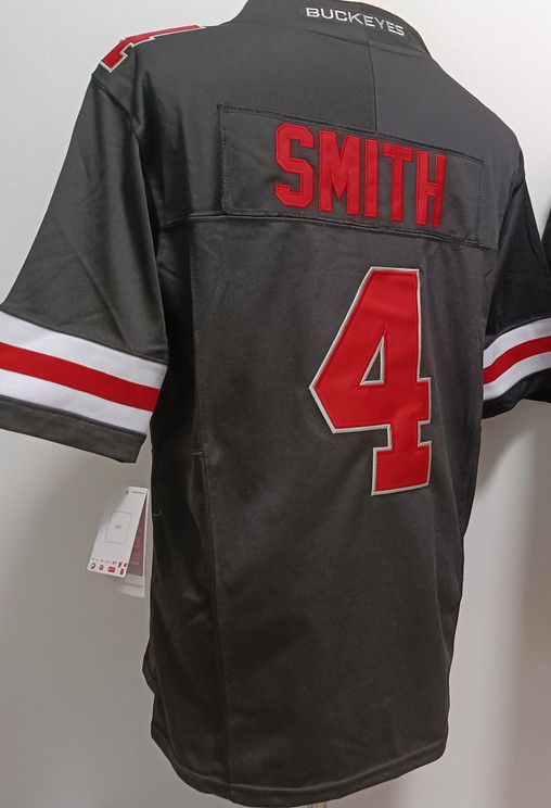 Other Men's Ohio State Buckeyes #4 Jeremiah Smith Black Jersey Size US S / EU 44-46 / 1 - 4 Thumbnail