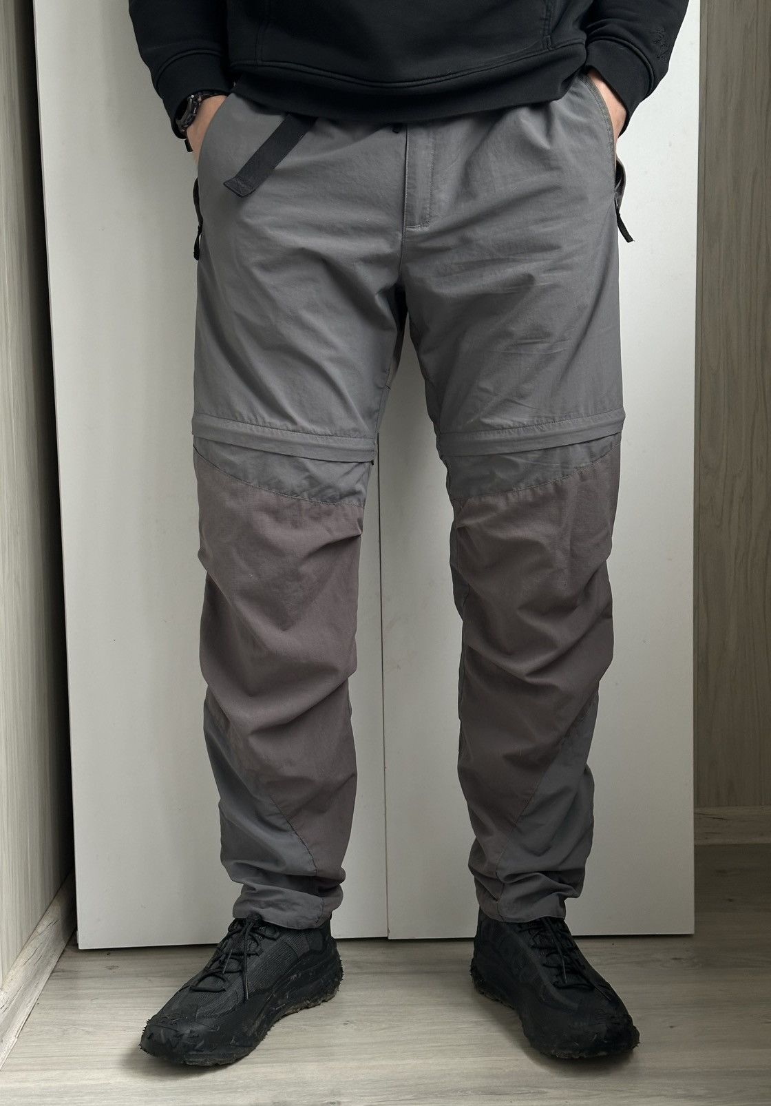 Montane Montane Terra Pants/Shorts Gray Men Size XL Hiking Gorpcore Size US 36 / EU 52 - 2 Thumbnail