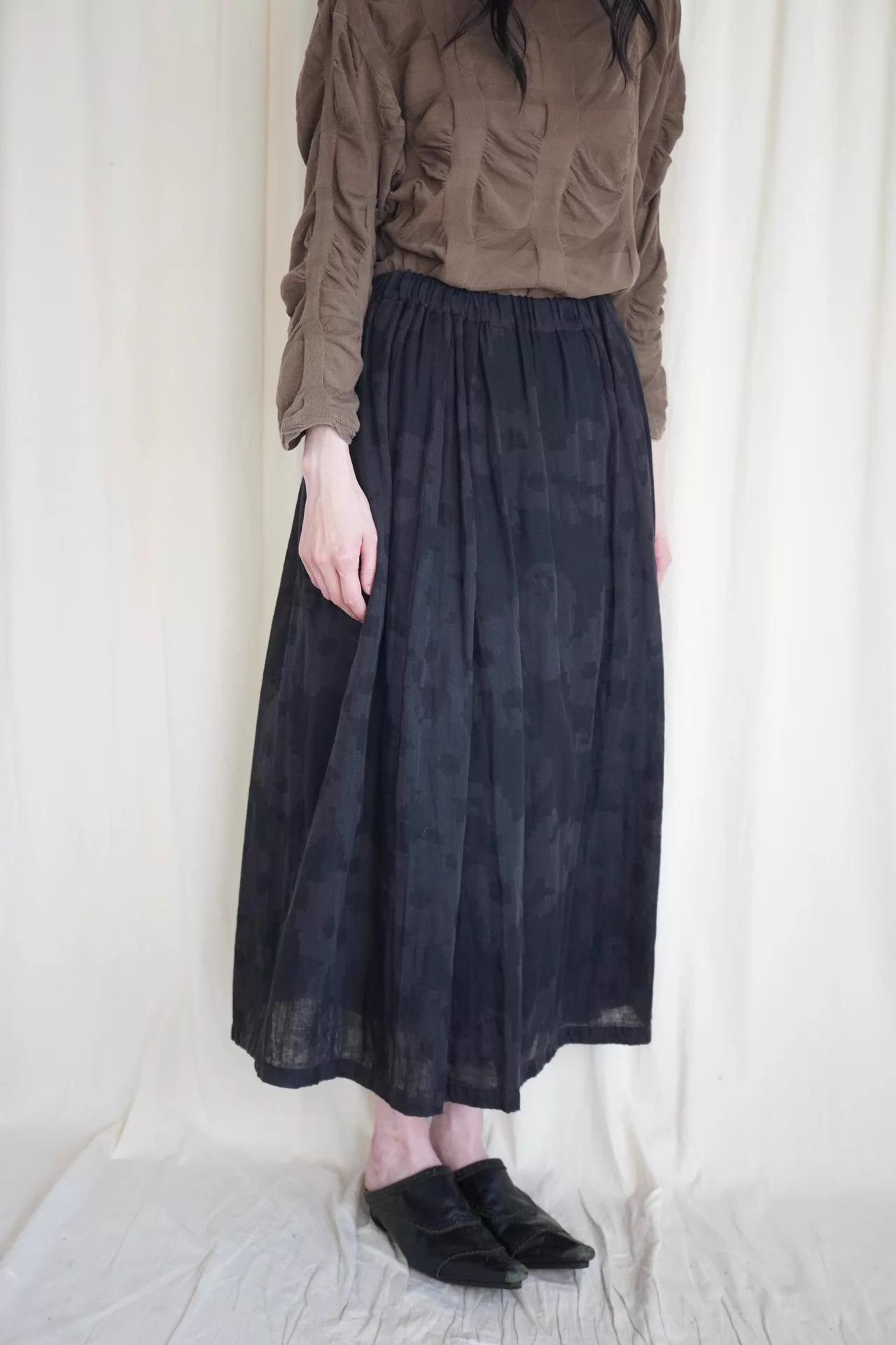 Issey Miyake Issey Miyake 2000s Plantation Cotton Black Dress M Size M / US 6-8 / IT 42-44 - 7 Thumbnail
