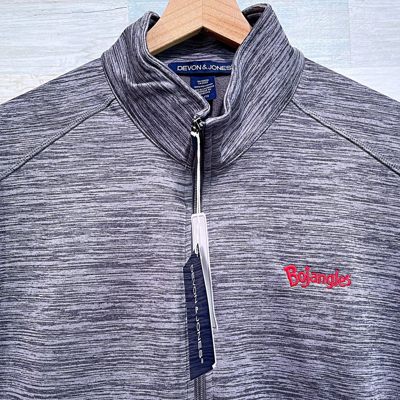 Other Bojangles Full Zip Tech Vest Jacket Gray Fleece Lined Men XL Size US XL / EU 56 / 4 - 2 Thumbnail
