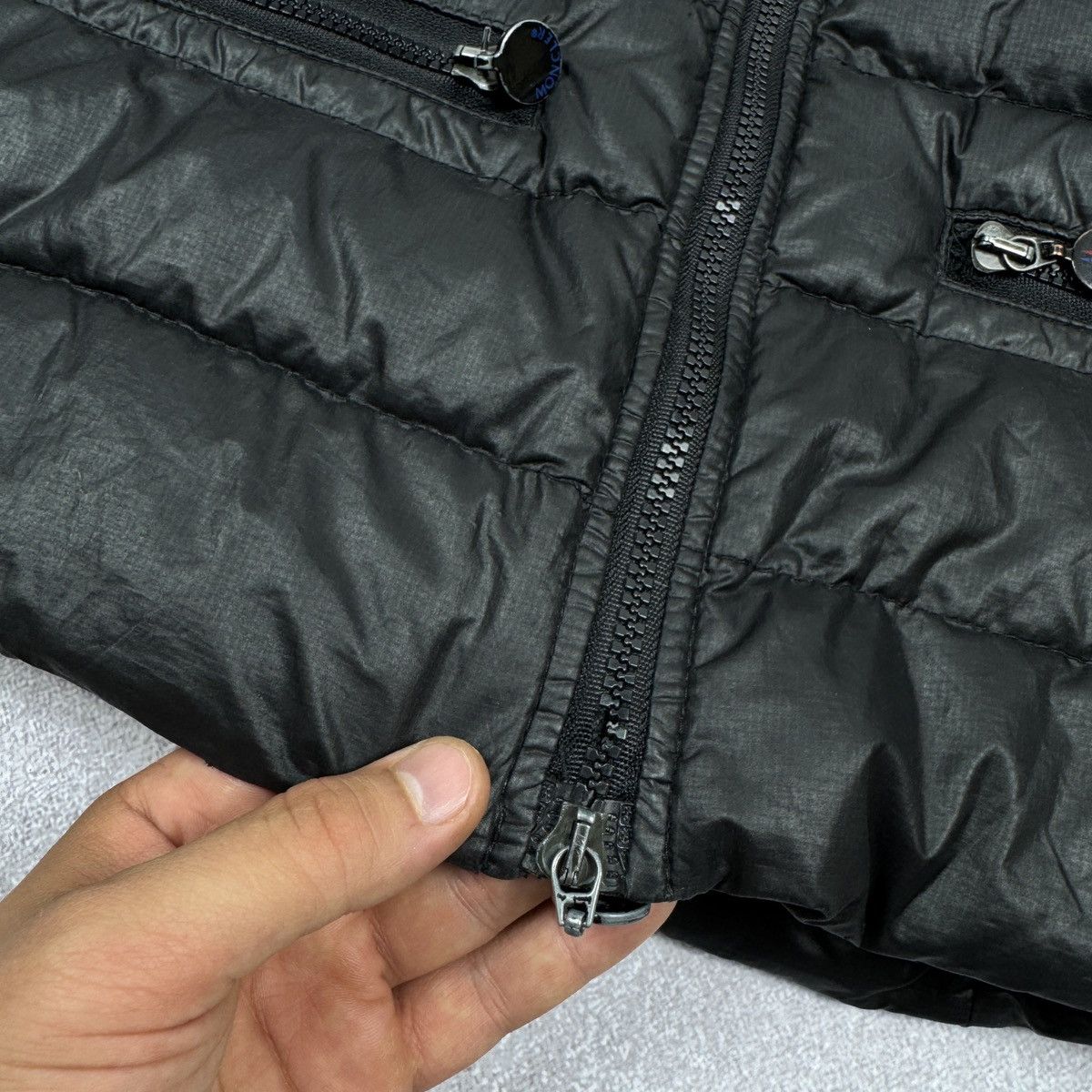Moncler Women`s Moncler Nylon Puffer Jacket Authentic Size 1 / S-M Size M / US 6-8 / IT 42-44 - 9 Thumbnail