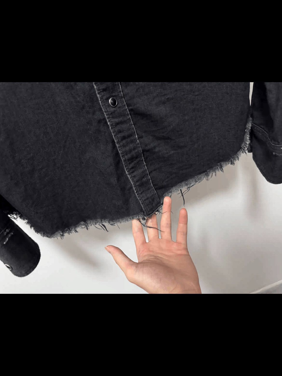 Saint Laurent Paris Saint Laurent Paris by Hedi 16SS Distressed Denim Shirt-250 Size US S / EU 44-46 / 1 - 5 Thumbnail