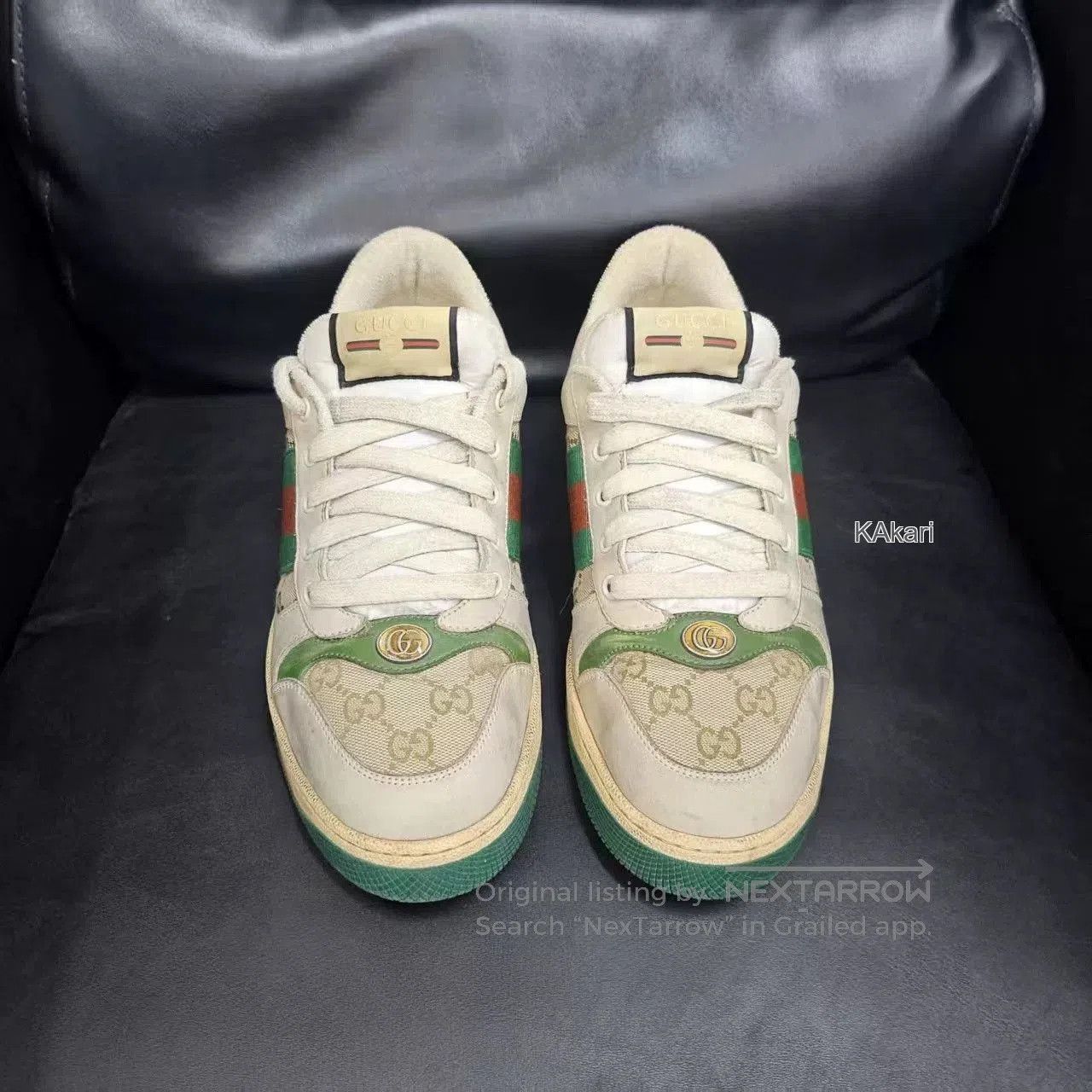 Gucci Gucci Enamel Dirty Shoes. Size US 10 / EU 43 - 3 Thumbnail