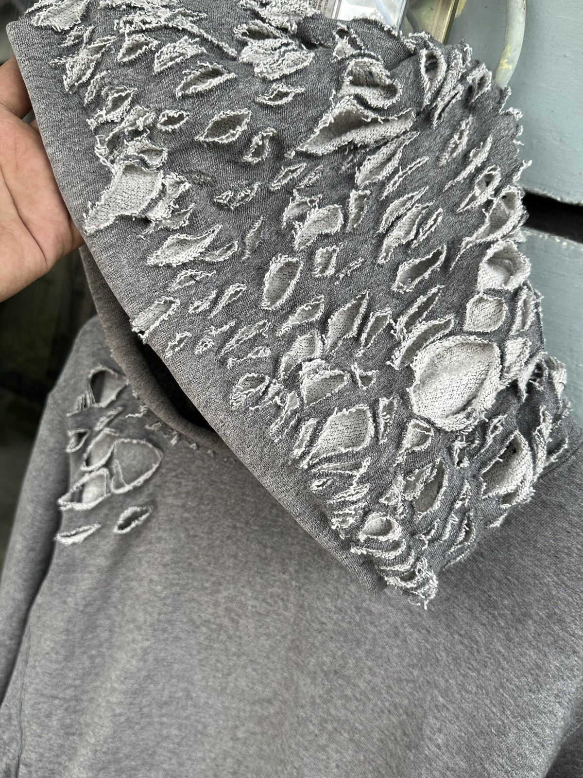If Six Was Nine Uniqlo Undercover-Distressed Hoodie Ifsixwasnine lgb Size US M / EU 48-50 / 2 - 4 Thumbnail