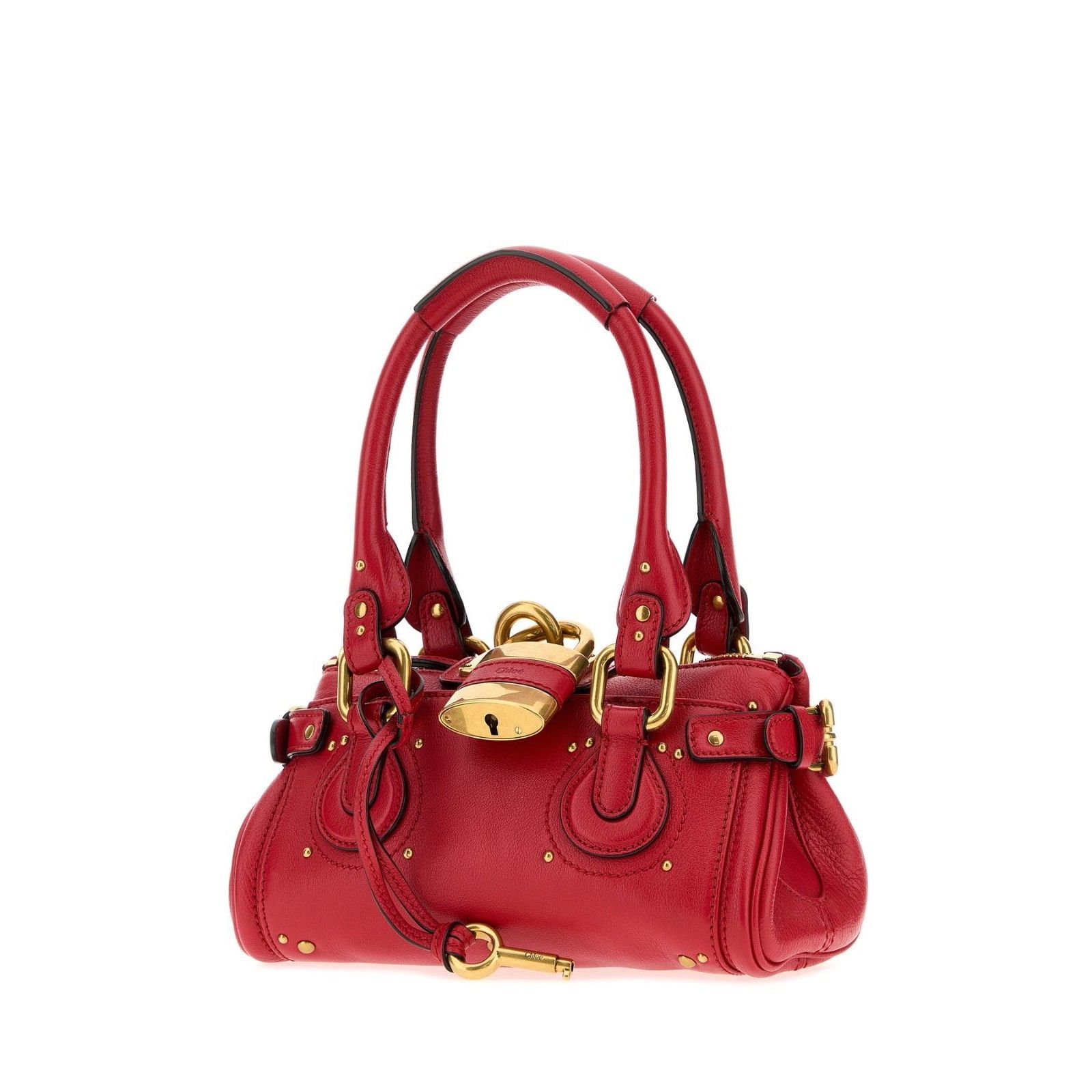 Chloe Chloe Paddington Small Red Top Handle Bag New & Authentic Size ONE SIZE - 2 Thumbnail