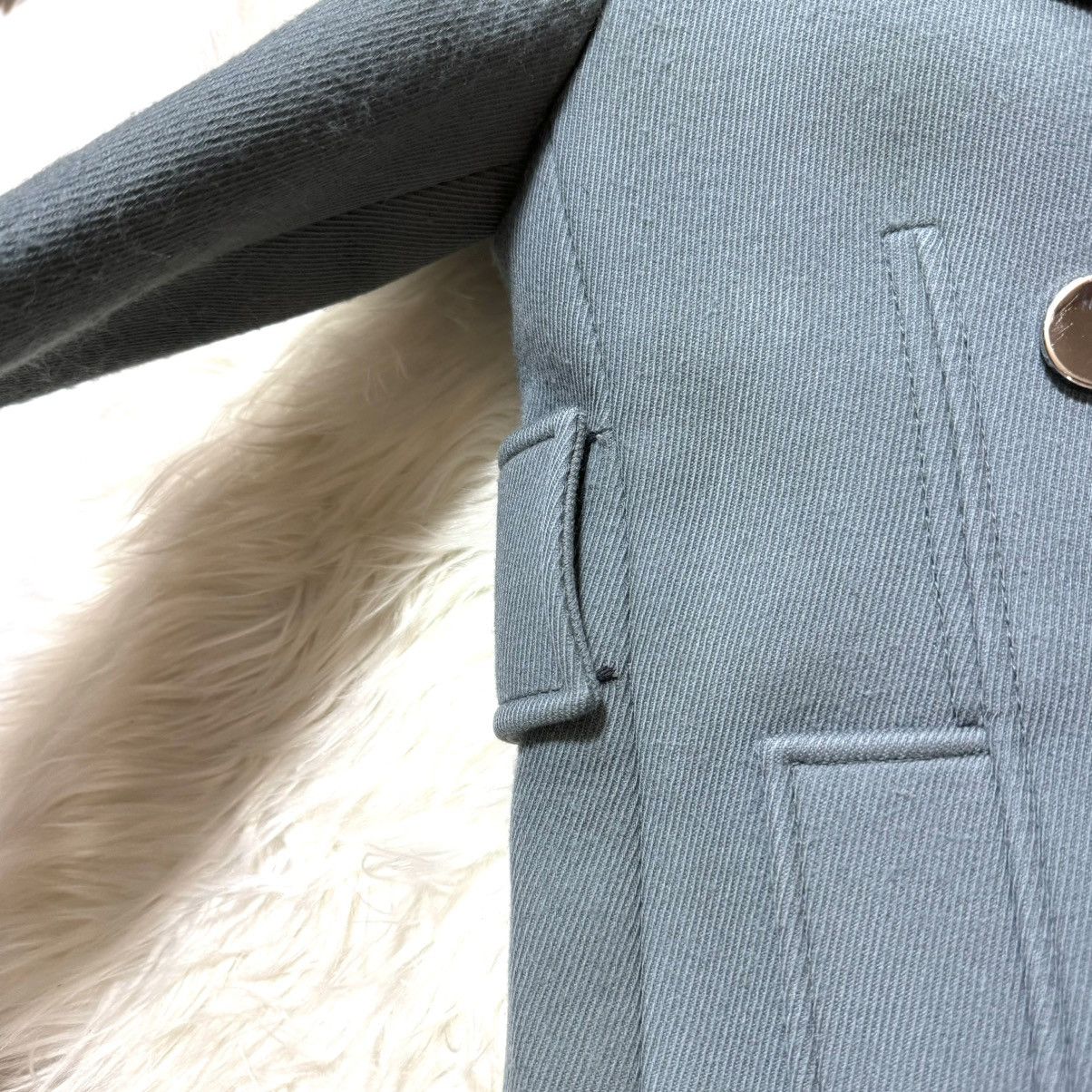 Gucci Gucci silver button double jacket peacoat size 36 pale Size XS / US 0-2 / IT 36-38 - 15 Thumbnail