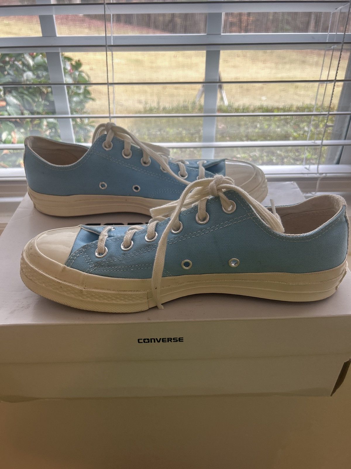 Comme des Garcons Low top Comme des GARCONS X Converse li Size US 8 / EU 41 - 3 Thumbnail