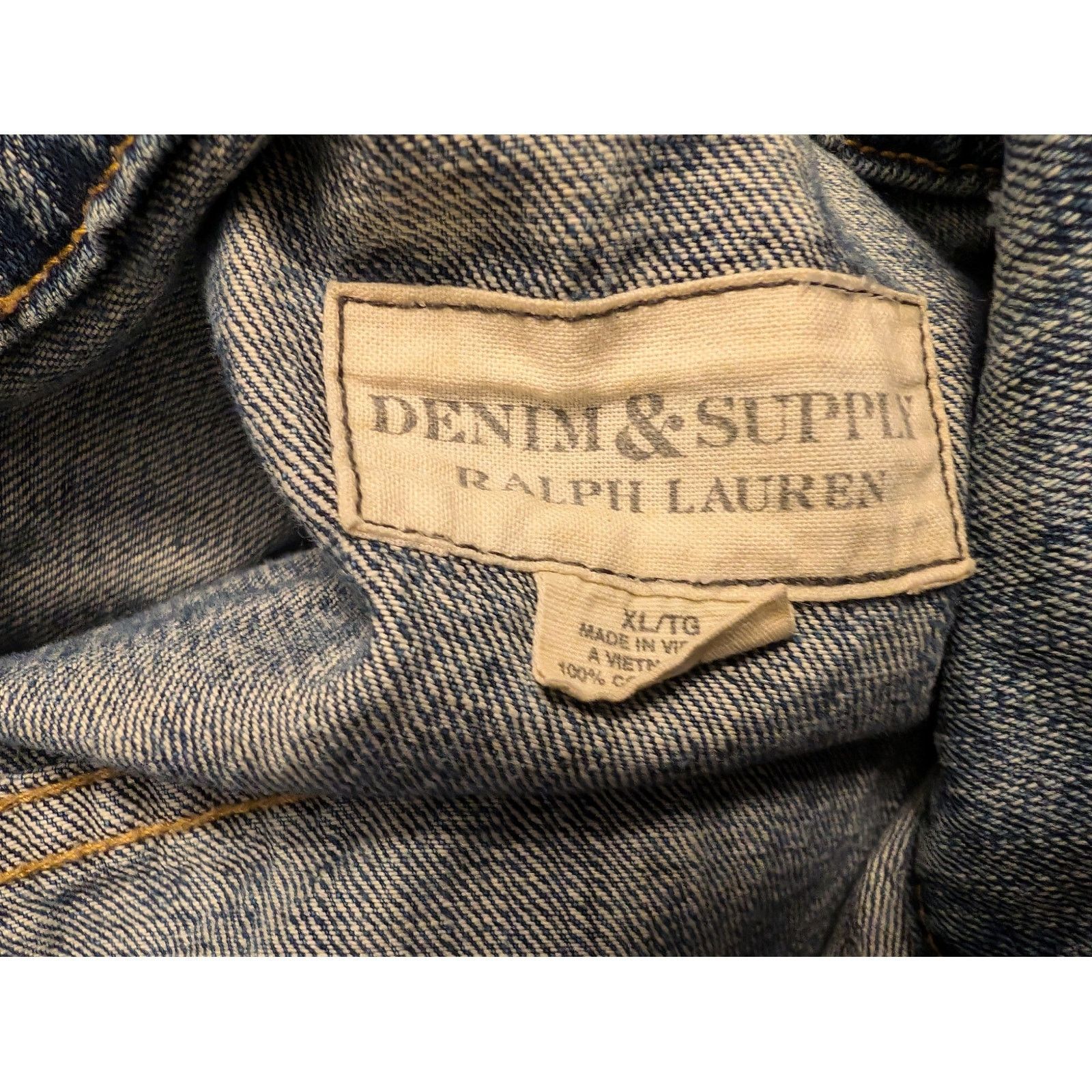 Denim & Supply Ralph Lauren Ralph Lauren Denim Supply Womens XL Jacket American Flag Tag Size XL / US 12-14 / IT 48-50 - 5 Thumbnail
