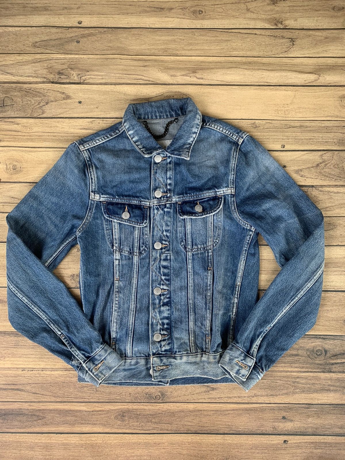Sandro Sandro trucker denim Size S / US 4 / IT 40 - 1 Thumbnail