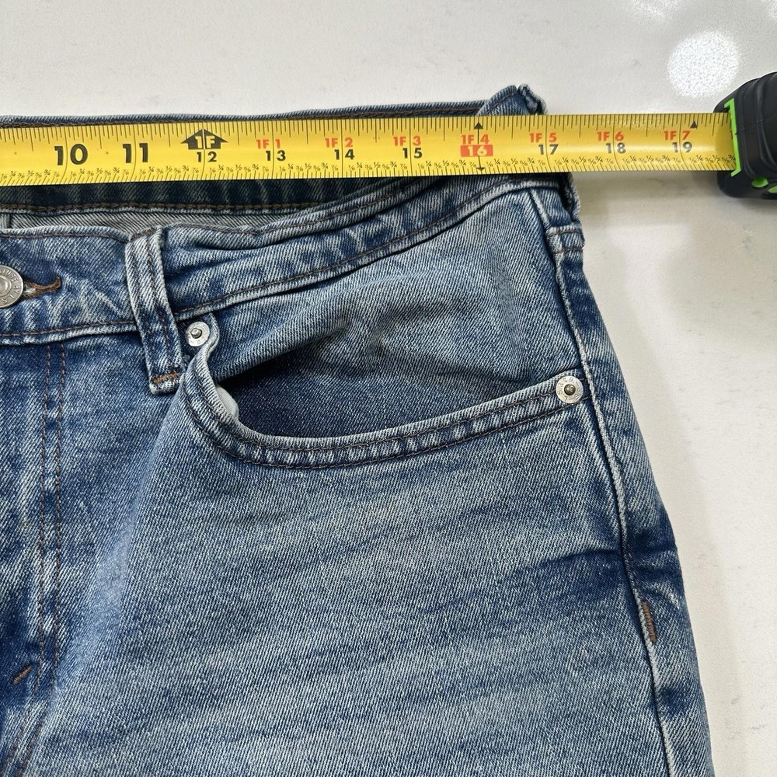 Levi's Signature Levis Jeans Mens 34x30 Blue Slim Straight Light Size US 34 / EU 50 - 5 Thumbnail