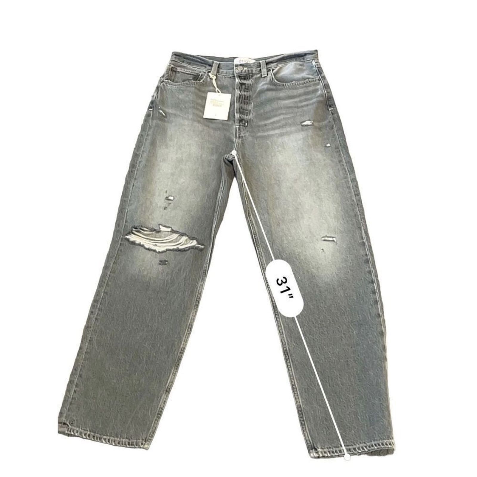 ETICA Etica Tyler Vintage Straight Jeans Size 31 NWT Size 31" - 12 Thumbnail
