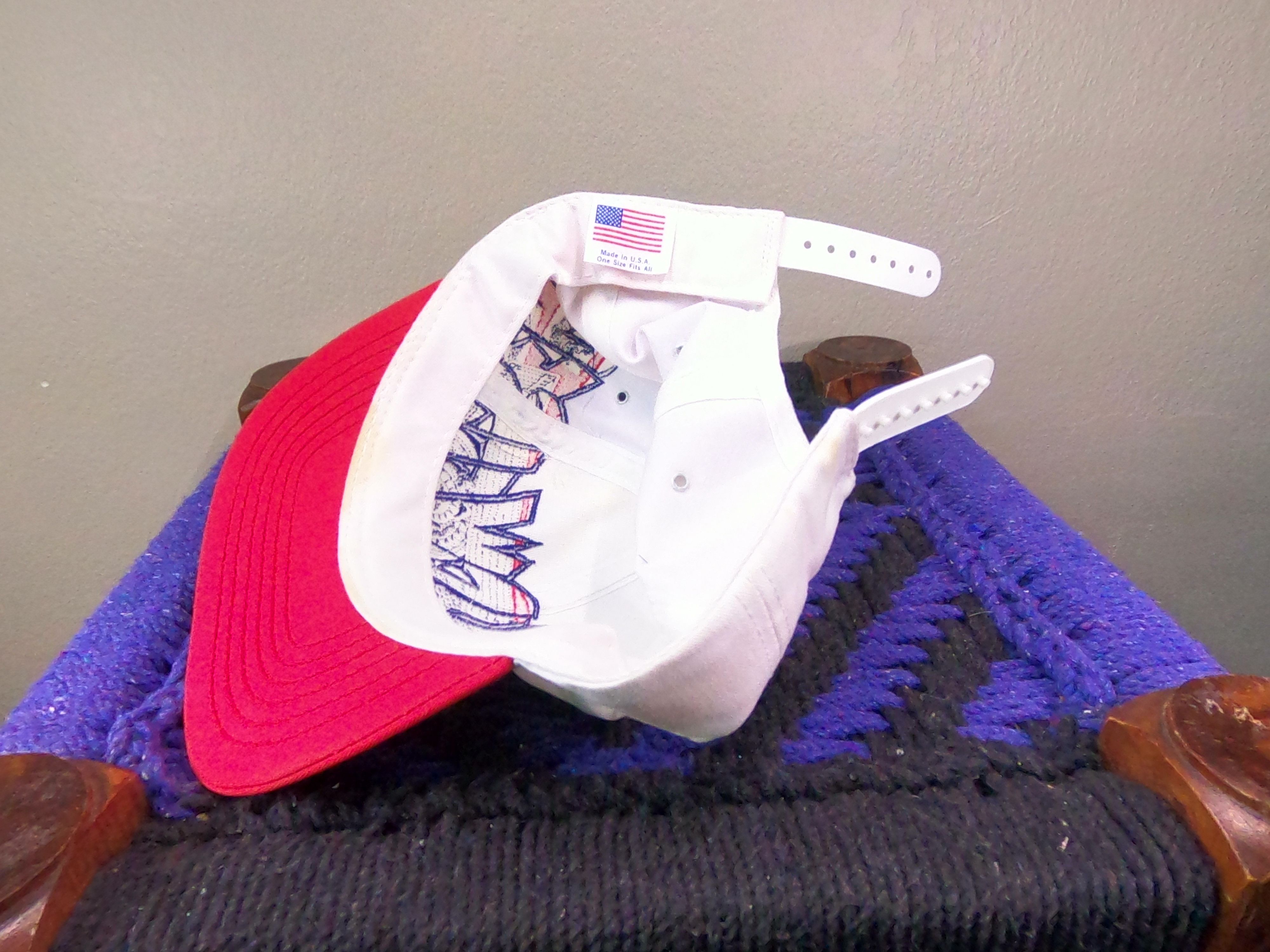 Budweiser Vintage Graffiti Budweiser Hat 90s Size ONE SIZE - 4 Thumbnail