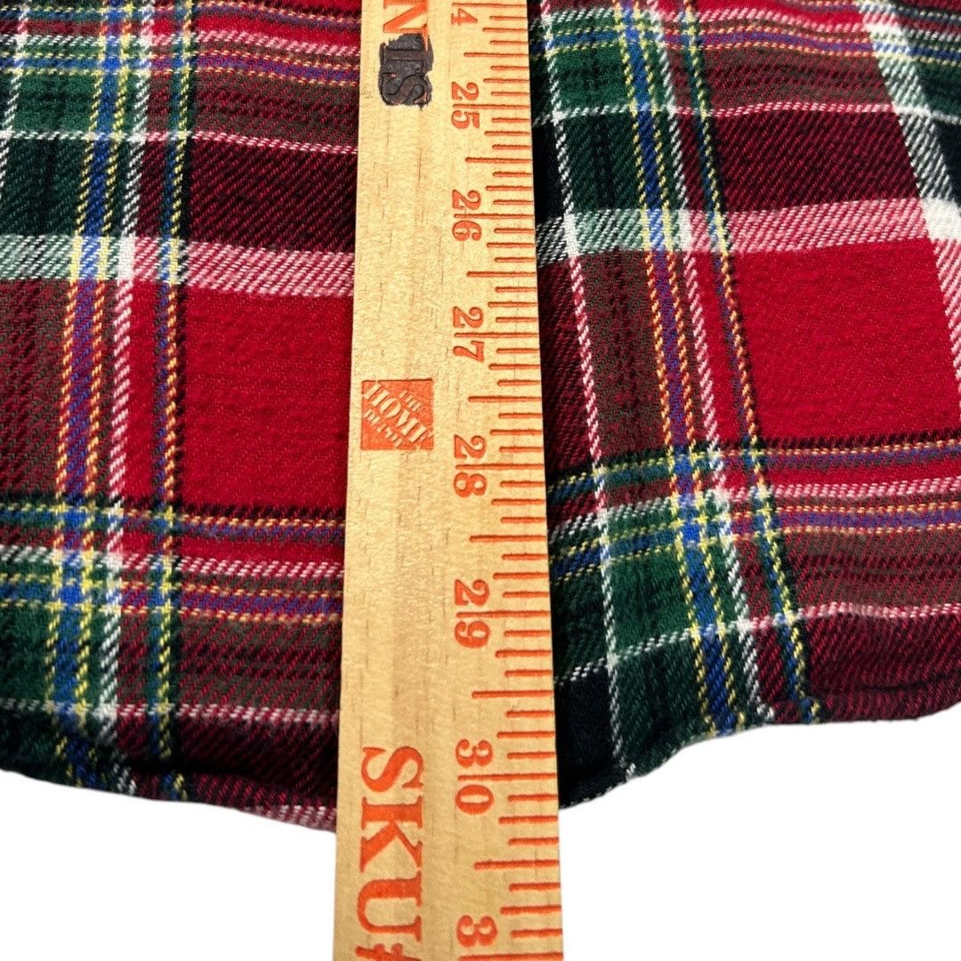 Polo Ralph Lauren Vintage Polo Ralph Lauren Long Sleeve Red Tartan Plaid Flann Size US L / EU 52-54 / 3 - 6 Thumbnail