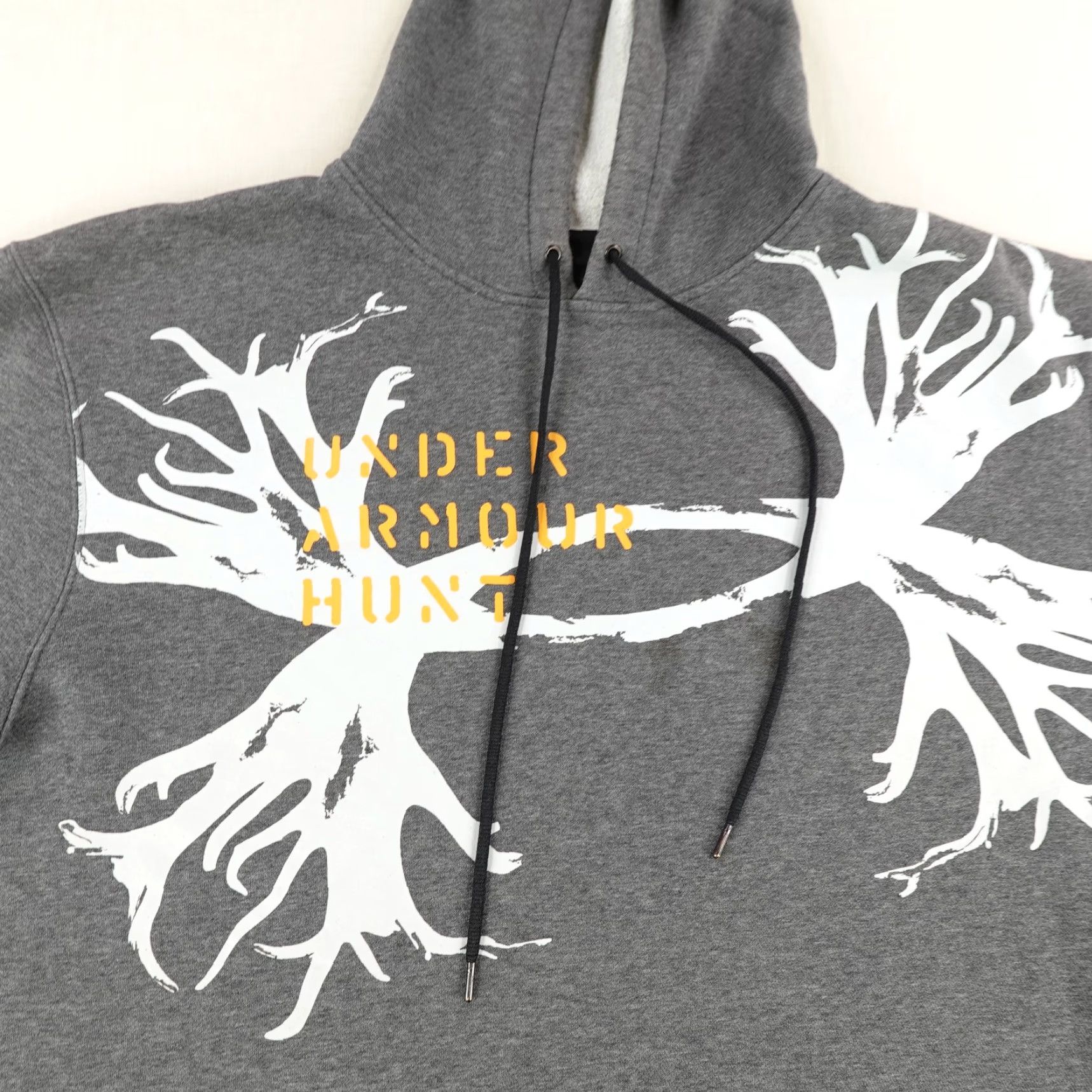 Under Armour Under Armour Hoodie Mens XL Gray Hunt Hunting Pullover Sweatshirt Sweater Size US XL / EU 56 / 4 - 2 Thumbnail