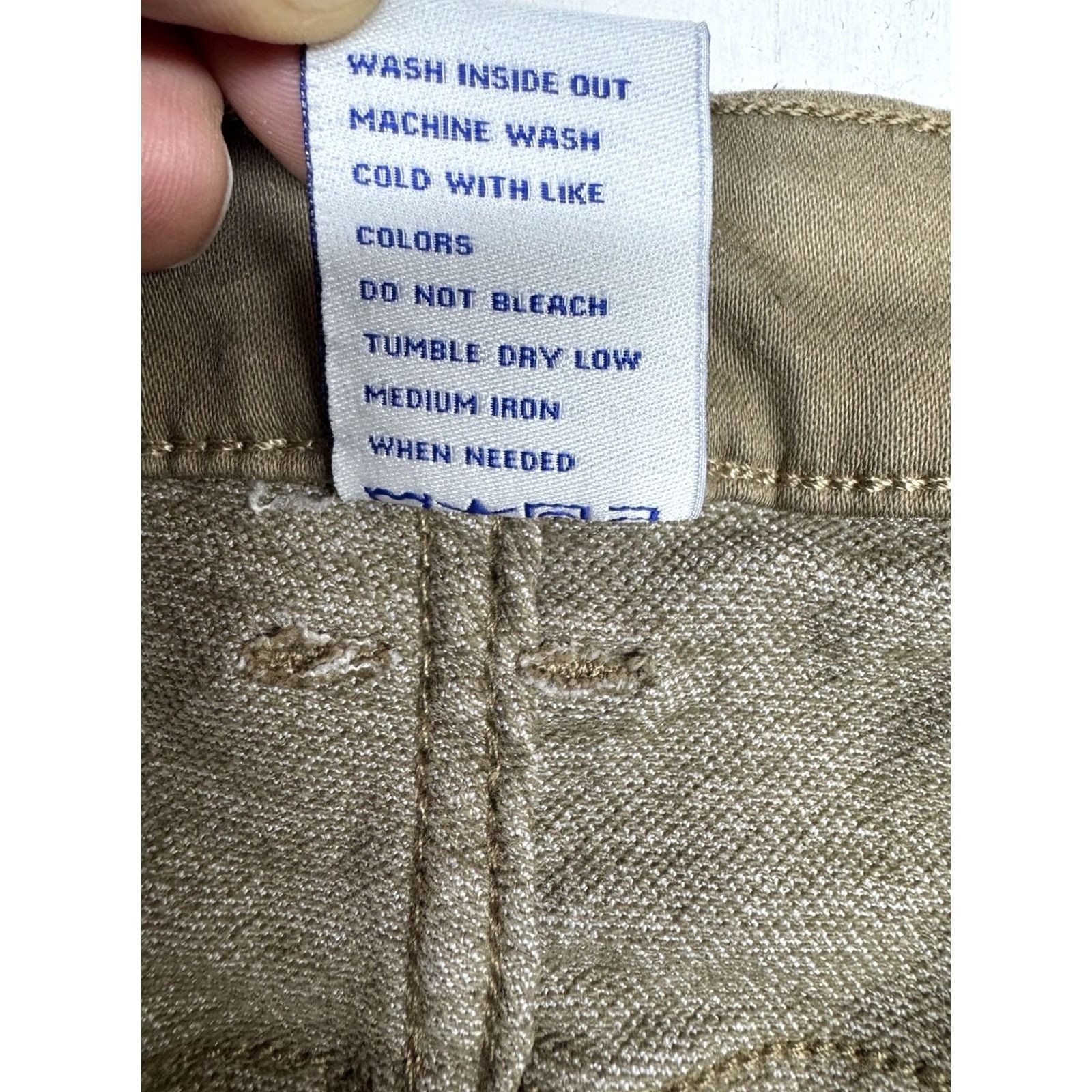 Vintage The Perfect Jean NYC Pants Jeans Mens 40x30 Brown Slim Thick High Rise Denimh Inseam 30in Khakis Work Biker Utility Bohemian Preppy Slimming Size US 40 / EU 56 - 5 Thumbnail
