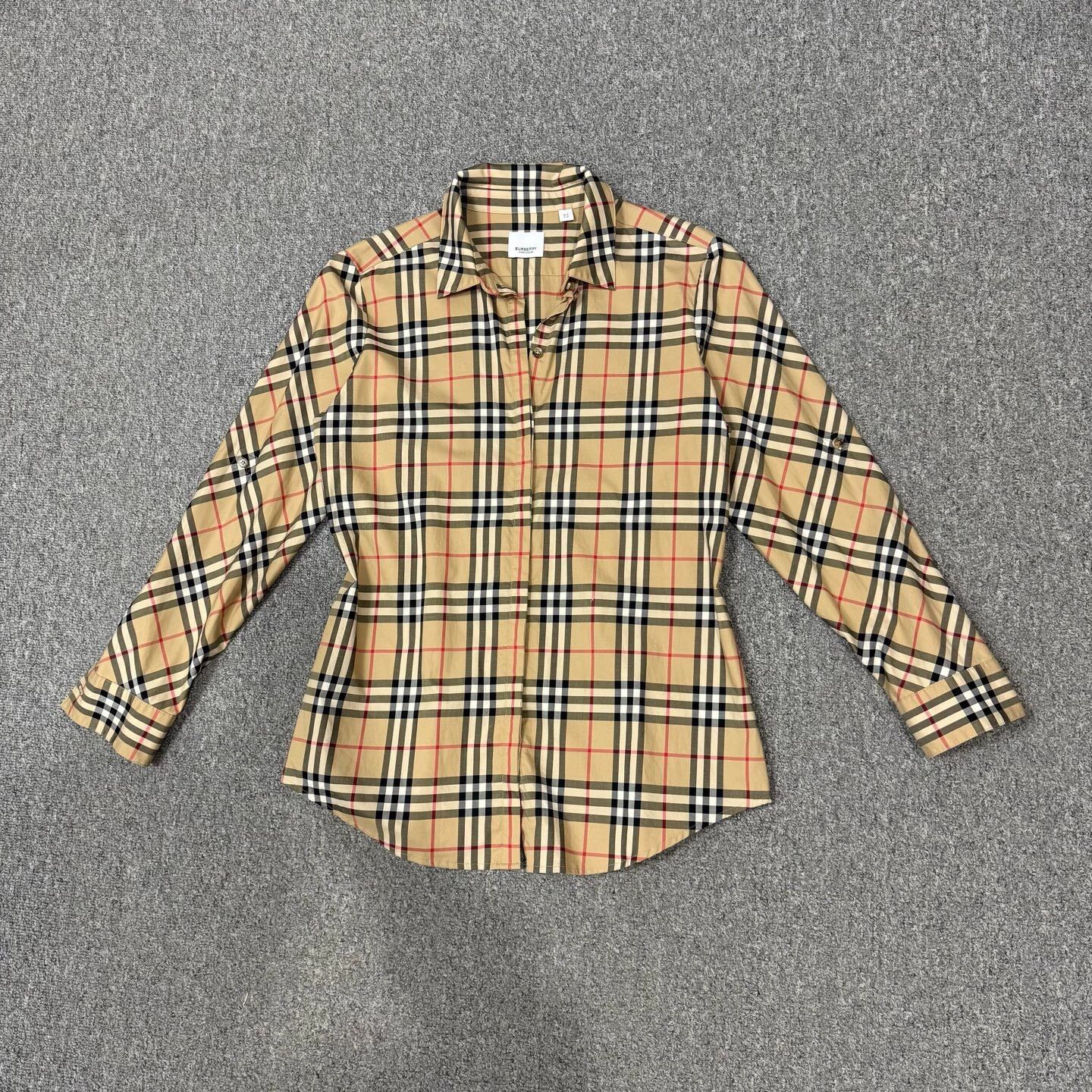 Burberry Burberry striped long-sleeve shirt UK12 nz 99 new Size M / US 6-8 / IT 42-44 - 1 Thumbnail