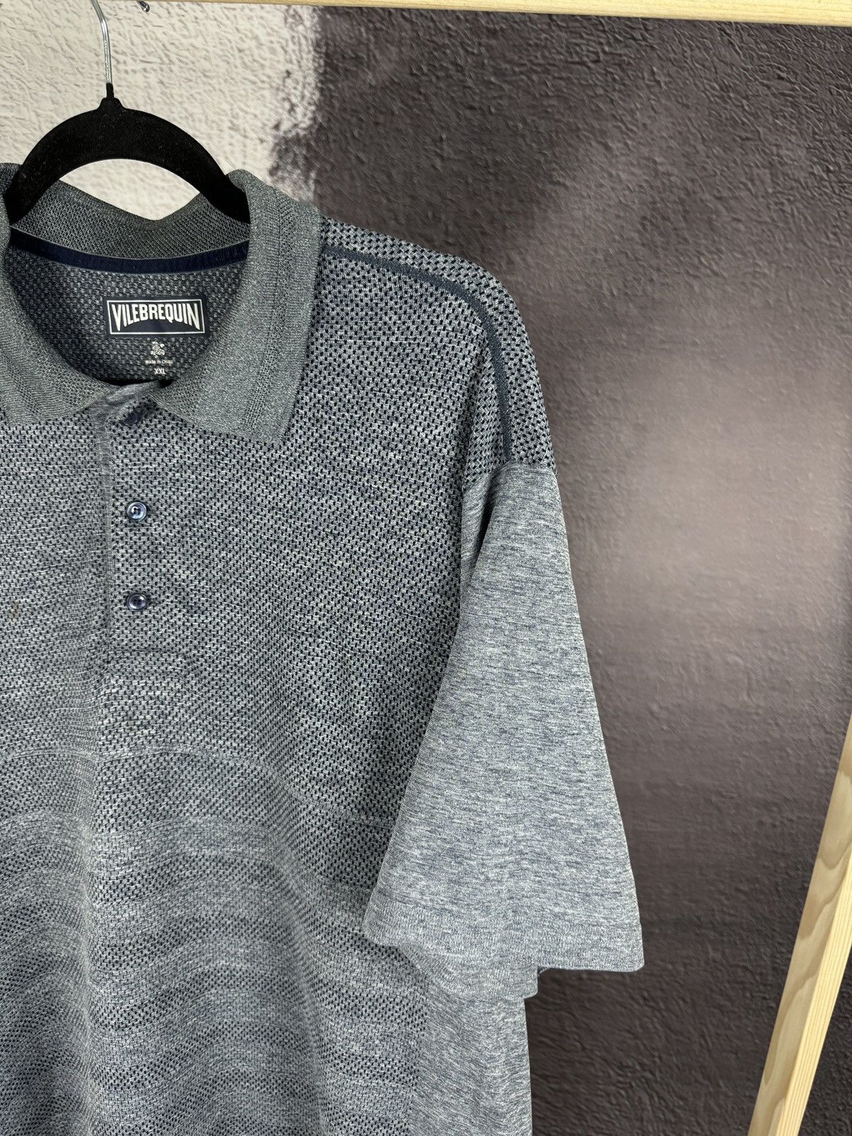 Vilebrequin Vilebrequin grey nylon jersey polo tee shirt size XXL Size US XXL / EU 58 / 5 - 4 Thumbnail