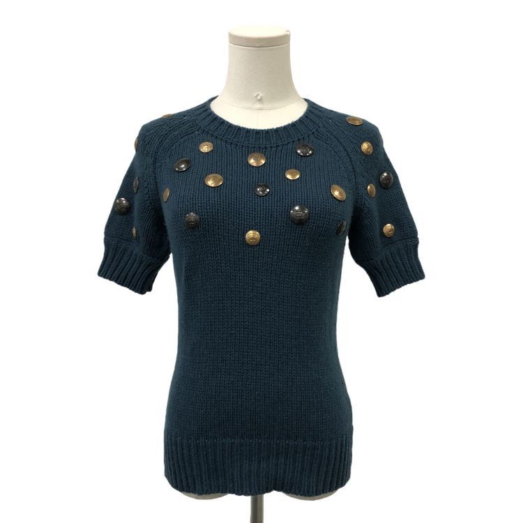 Gucci Gucci Button Embellished Sweater Size M Size M / US 6-8 / IT 42-44 - 1 Thumbnail