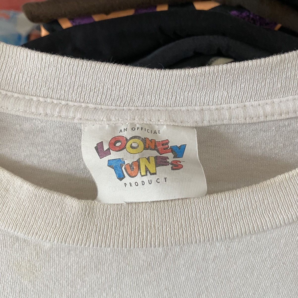 Warner Bros Vintage Looney Tunes T-Shirt Tweety Bird All Over Print 90s Size US XXL / EU 58 / 5 - 4 Thumbnail