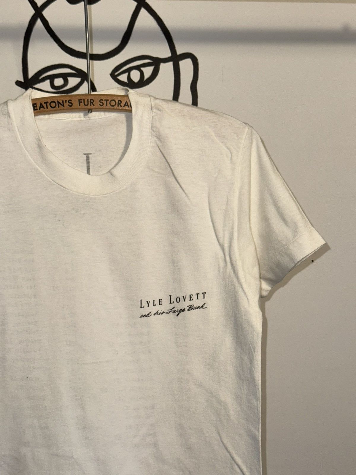 Band Tees × Vintage Vintage 90s 1990 Lyle Lovett and His Large Band Summer Tour Size US XL / EU 56 / 4 - 7 Thumbnail