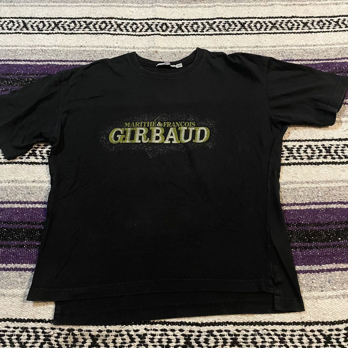 Marithe + Francois Girbaud Marithé & Francois Girbaud Logo T-Shirt Black Boxy L Size US L / EU 52-54 / 3 - 1 Thumbnail