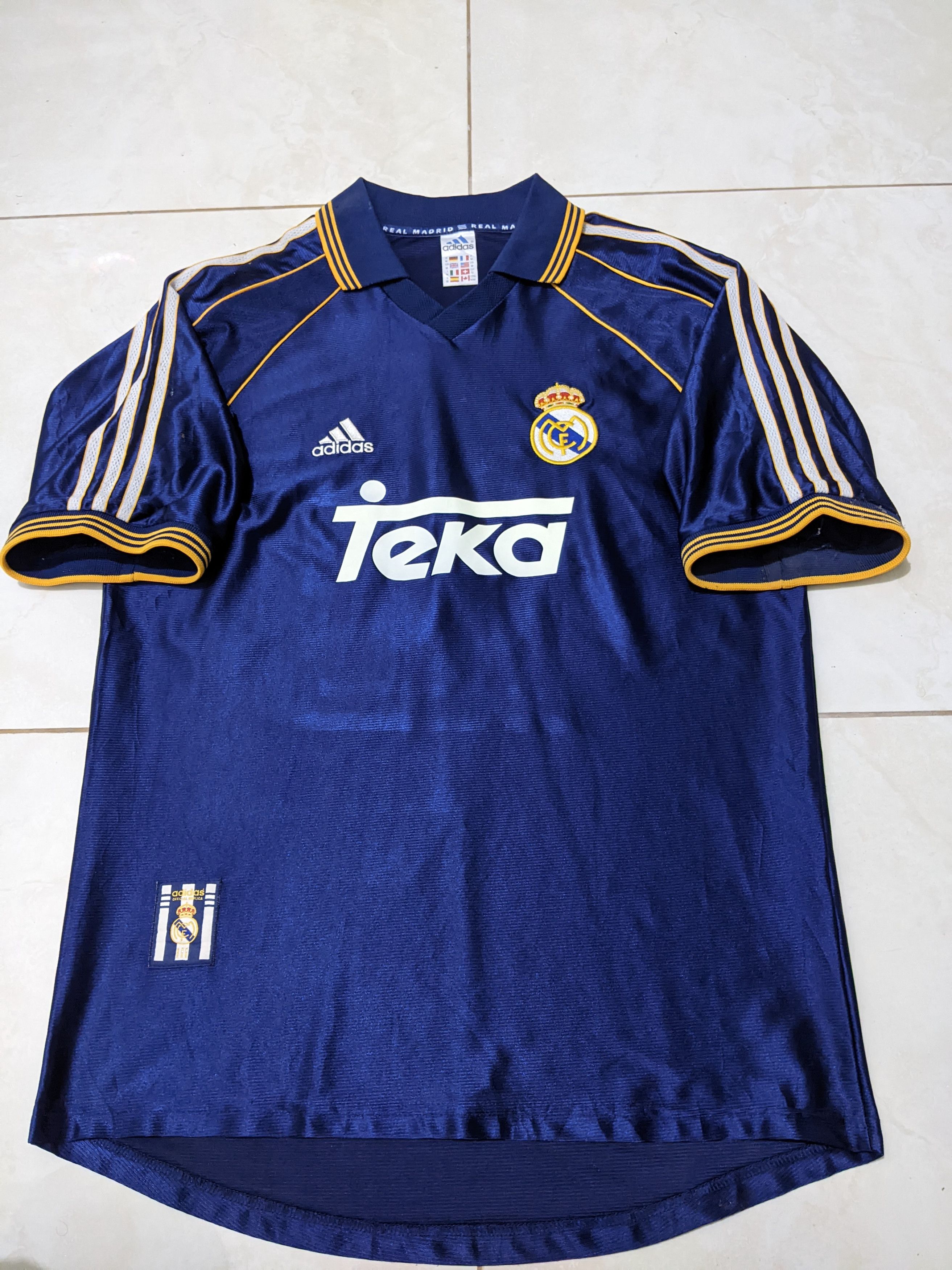 1999 Real Madrid Redondo Football Jersey