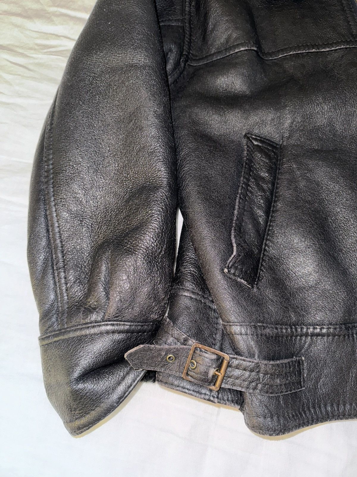 Art Comes First Leather Shearling Coat Size US M / EU 48-50 / 2 - 5 Thumbnail