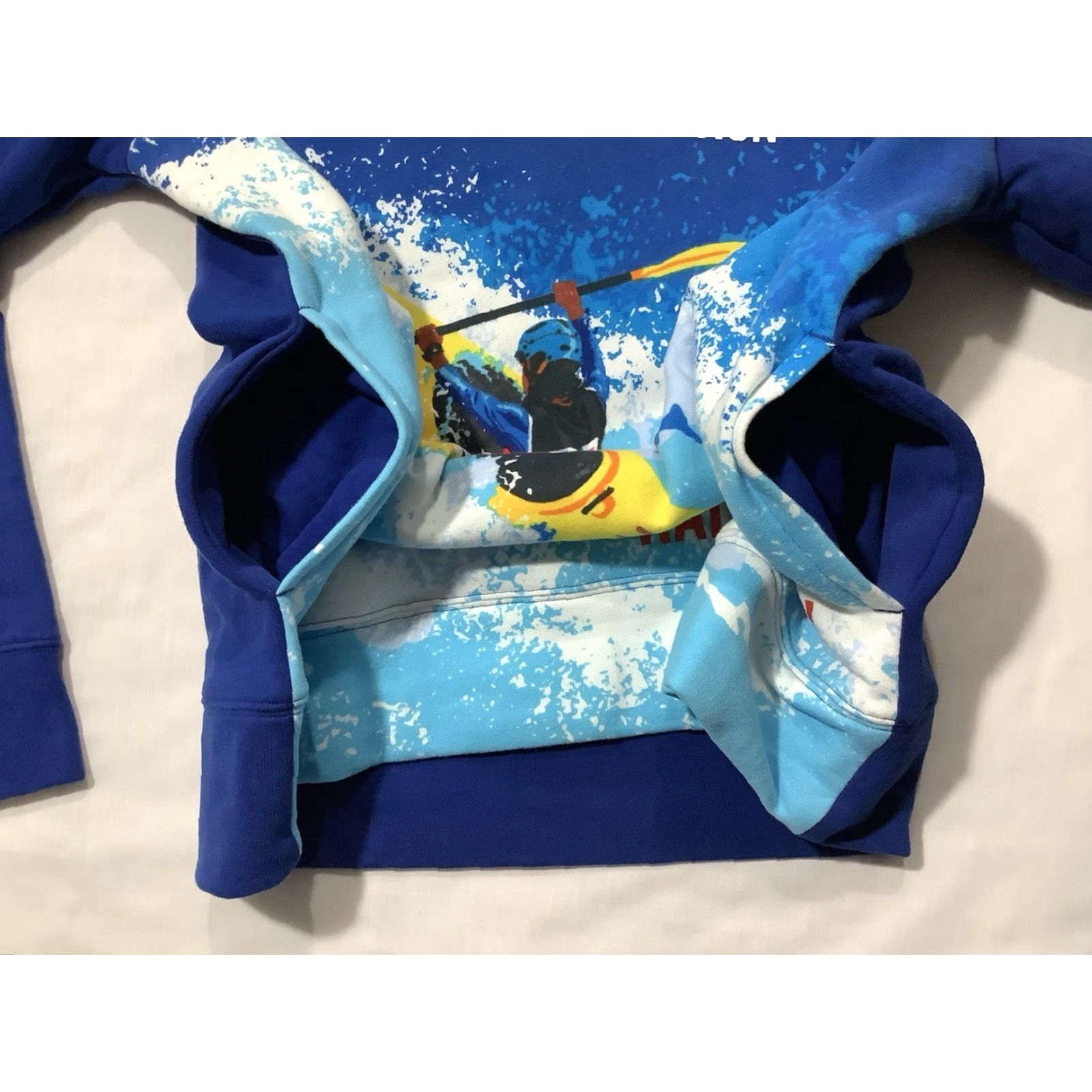 Polo Ralph Lauren Polo Ralph Lauren Hoodie Medium Blue Kayak Expedition Fleece Mens New Size US M / EU 48-50 / 2 - 7 Thumbnail