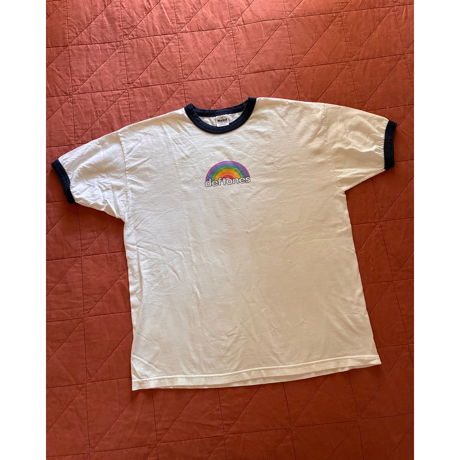 Vintage Around The Fur Era Deftones Rainbow Shirt, Size XL