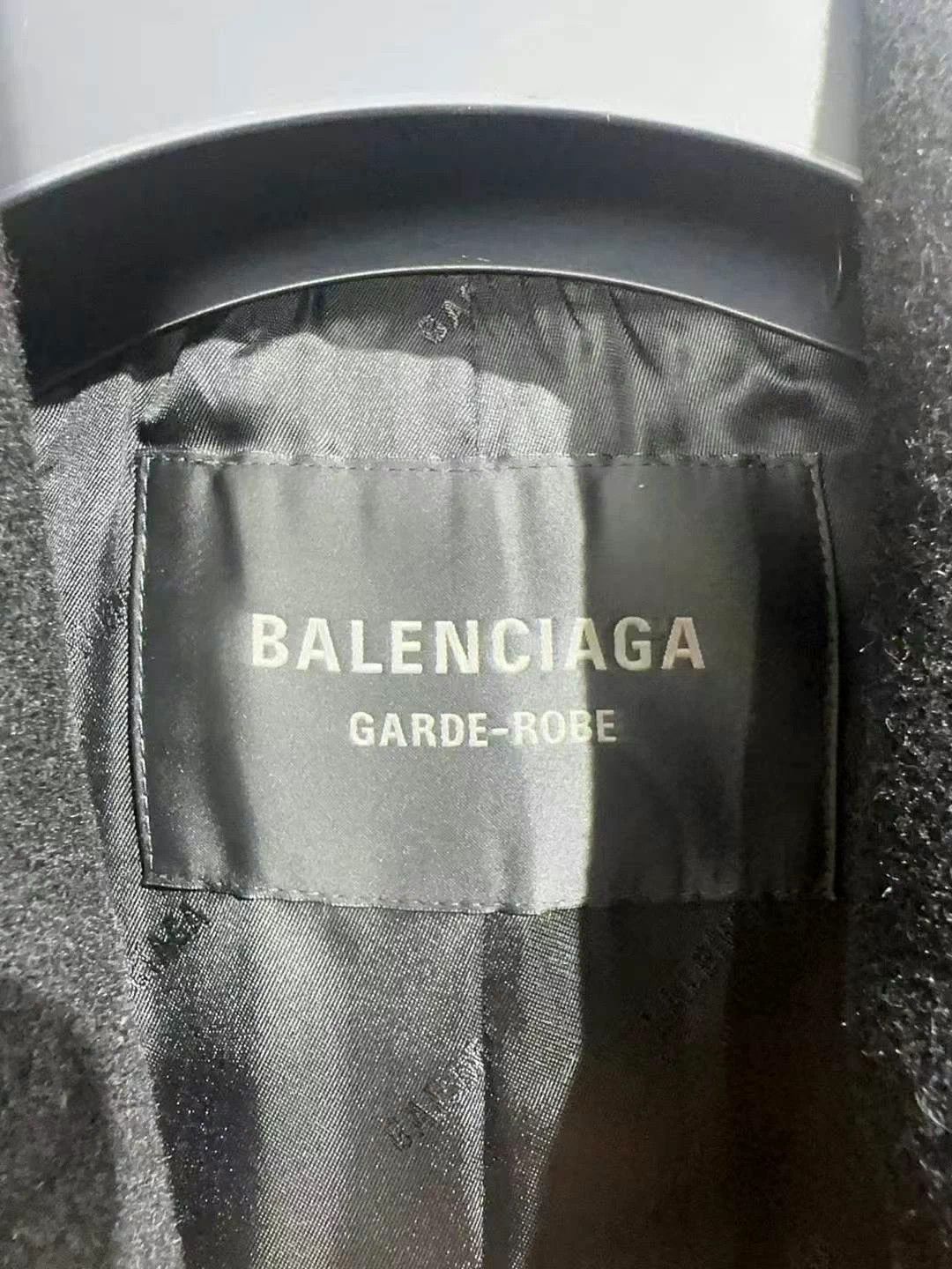 Balenciaga Balenciaga Black Cashmere Coat Size US M / EU 48-50 / 2 - 3 Thumbnail