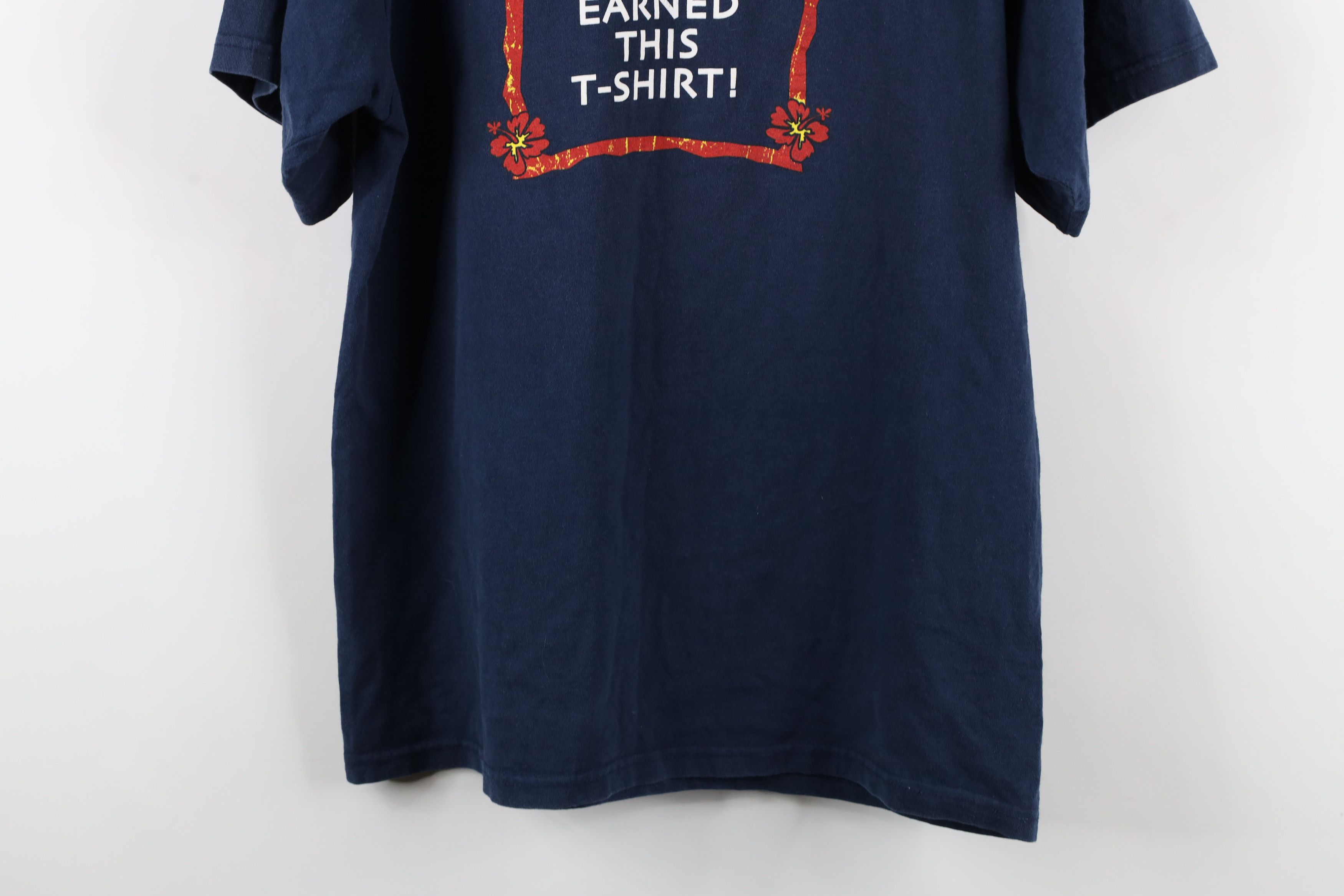 Vintage Vintage 90s Diamond Head Honolulu Hawaii T-Shirt Blue Size US L / EU 52-54 / 3 - 13 Thumbnail