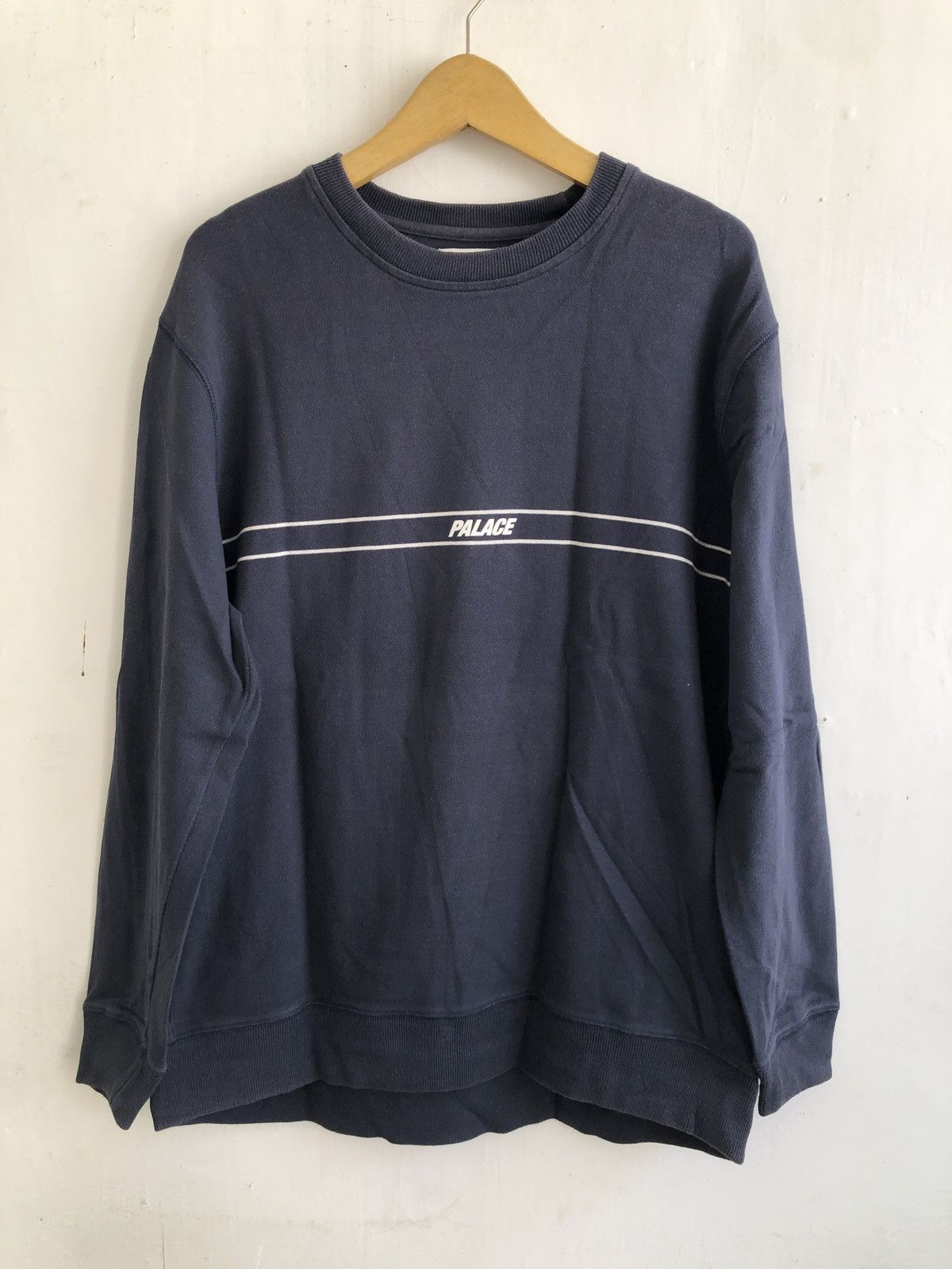 Palace × Vintage Y2k PALACE CENTER LOGO SWEATER Size US L / EU 52-54 / 3 - 1 Thumbnail