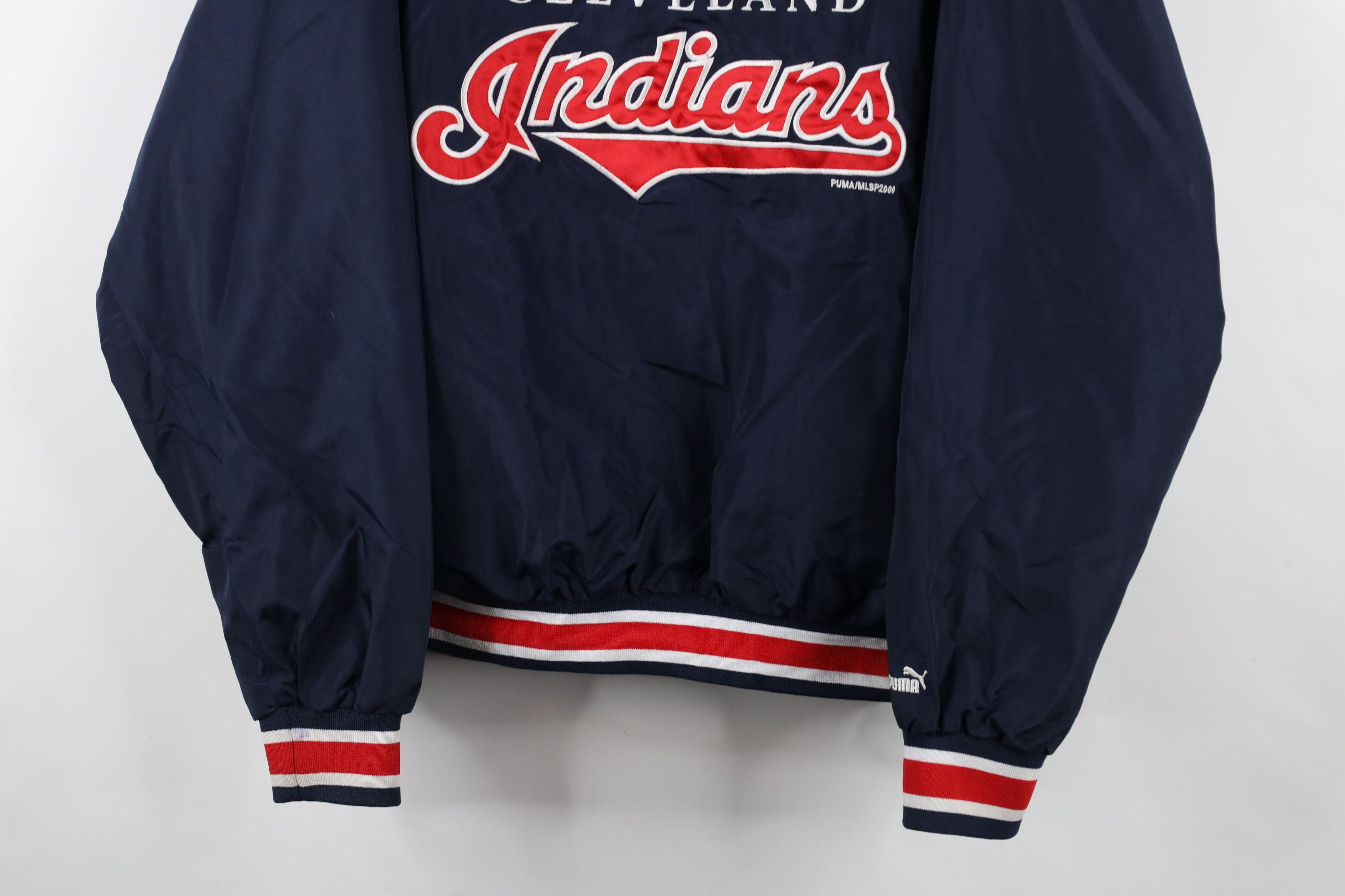 Puma × Vintage Vintage Y2K 2000 Puma Lined Pullover Windbreaker Jacket Size US XL / EU 56 / 4 - 3 Thumbnail