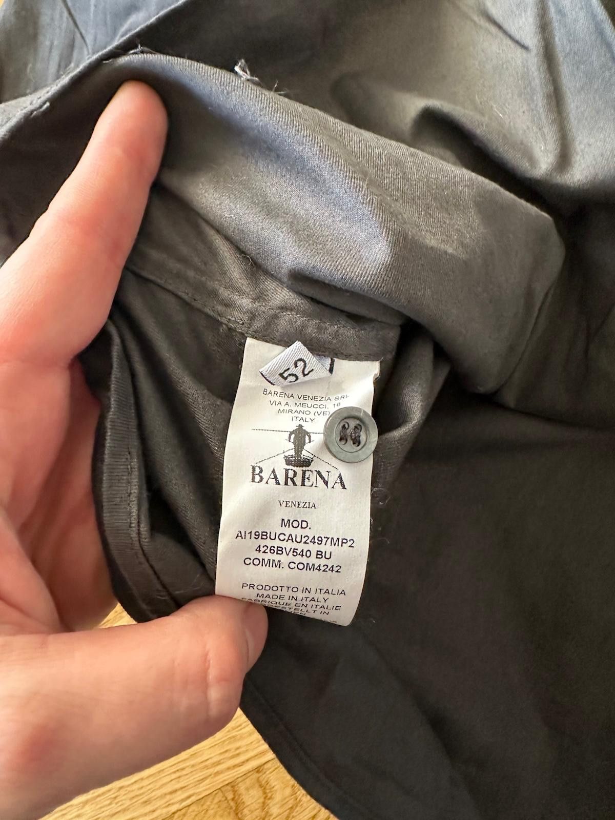 Barena Barena Cotton Shirt Gray L Size US L / EU 52-54 / 3 - 6 Thumbnail