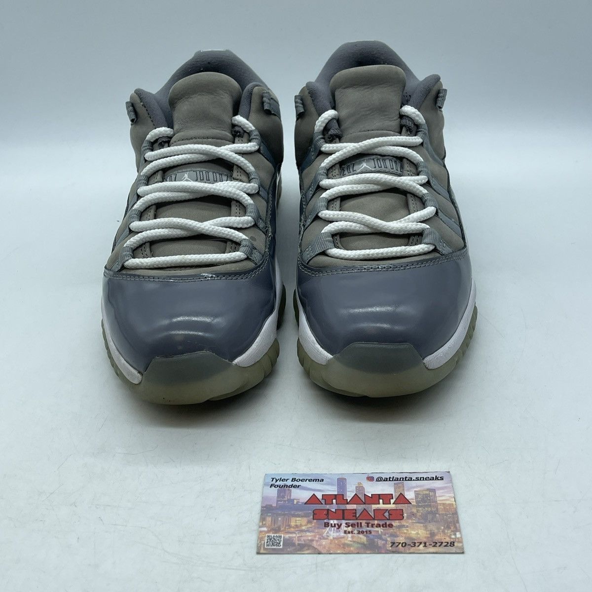 Jordan Brand Air Jordan 11 low cool grey Size US 9.5 / EU 42-43 - 2 Thumbnail