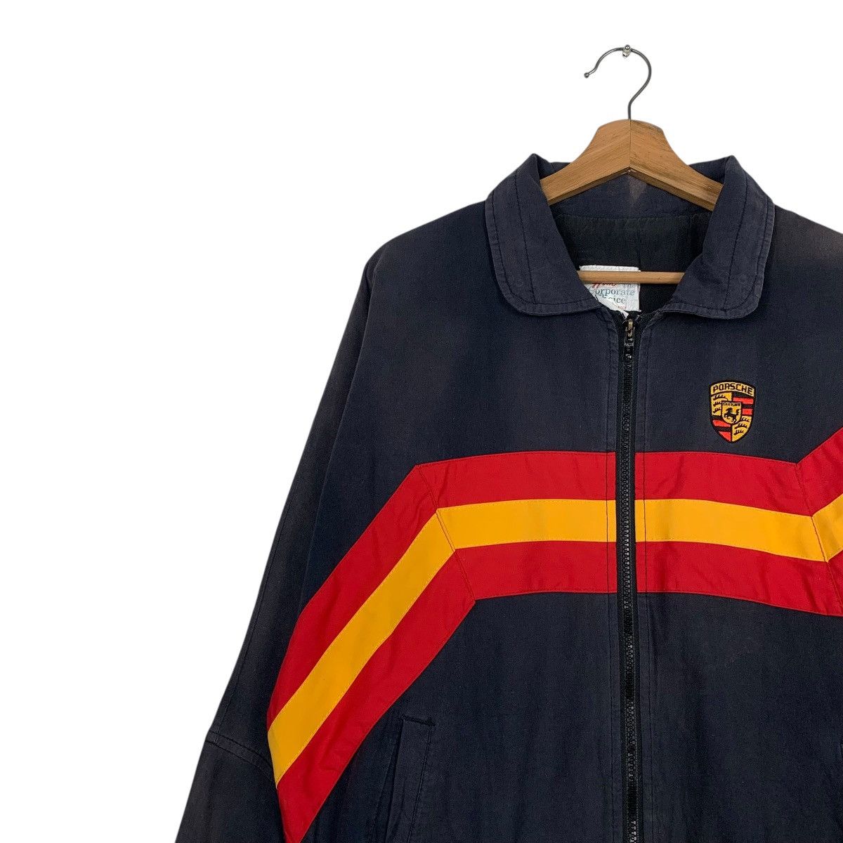 Porsche Design Vintage Porsche Bomber Jacket Size US L / EU 52-54 / 3 - 6 Thumbnail