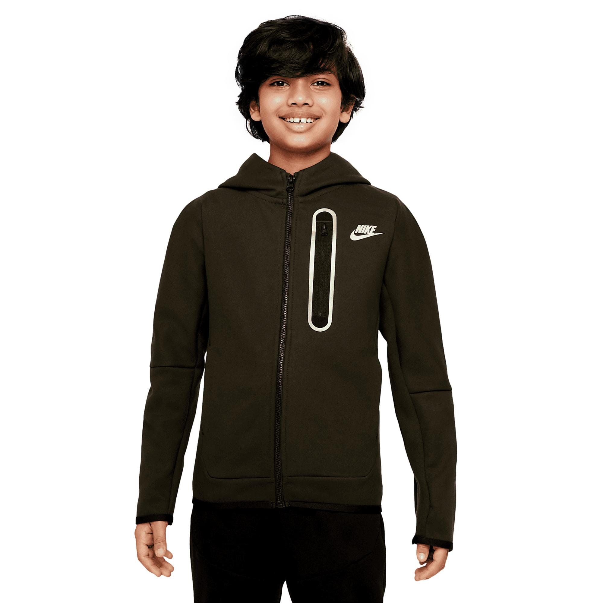 Nike Sportswear Tech Fleece Full Zip Hoodie Green DJ5494-355 Size US XS / EU 42 / 0 - 1 Thumbnail