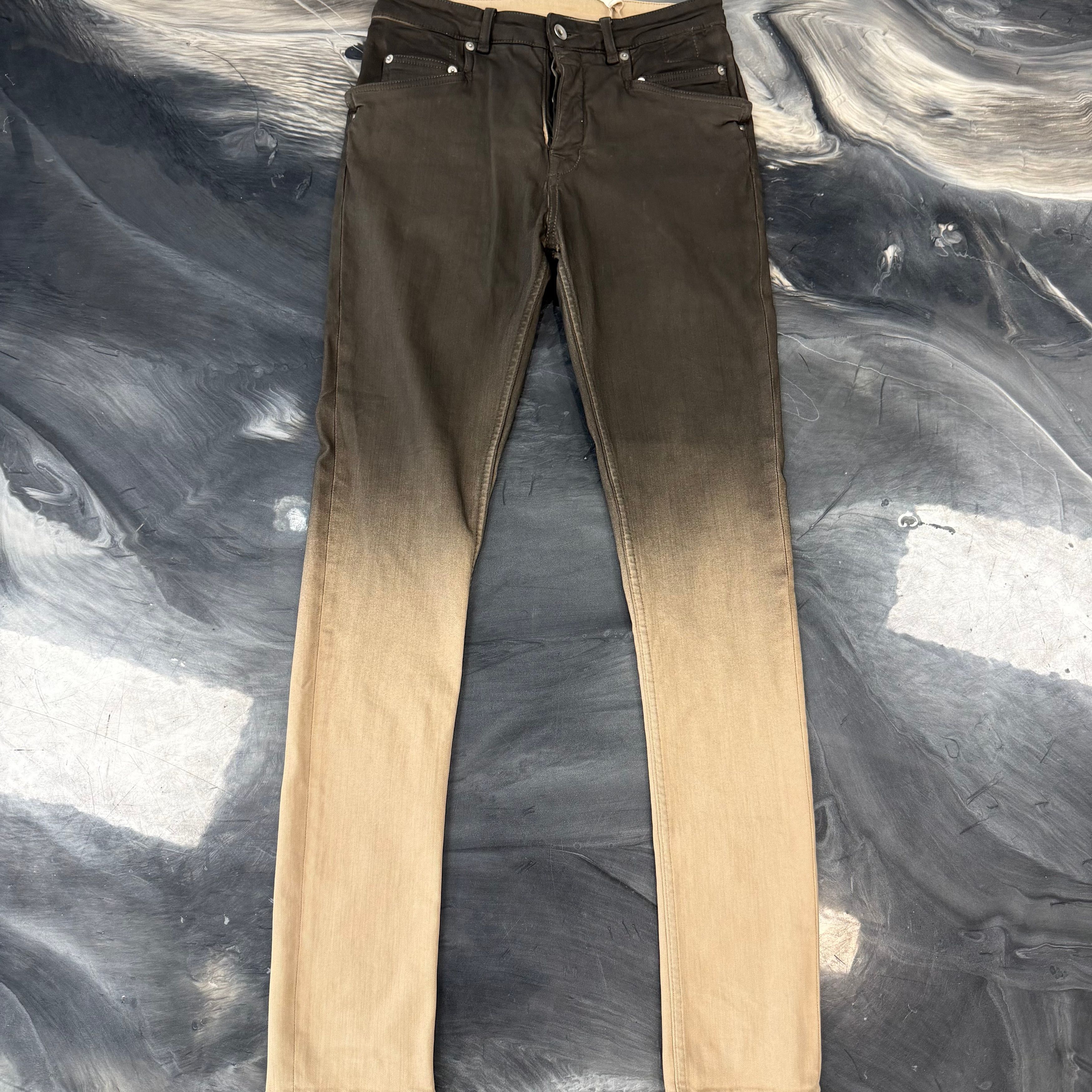 Rick Owens Rick Owens FW21 Gethsemane Runway Tyrone Slashed jeans