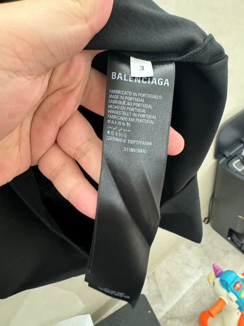 Balenciaga Balenciaga Back logo short sleeve Size US L / EU 52-54 / 3 - 4 Thumbnail