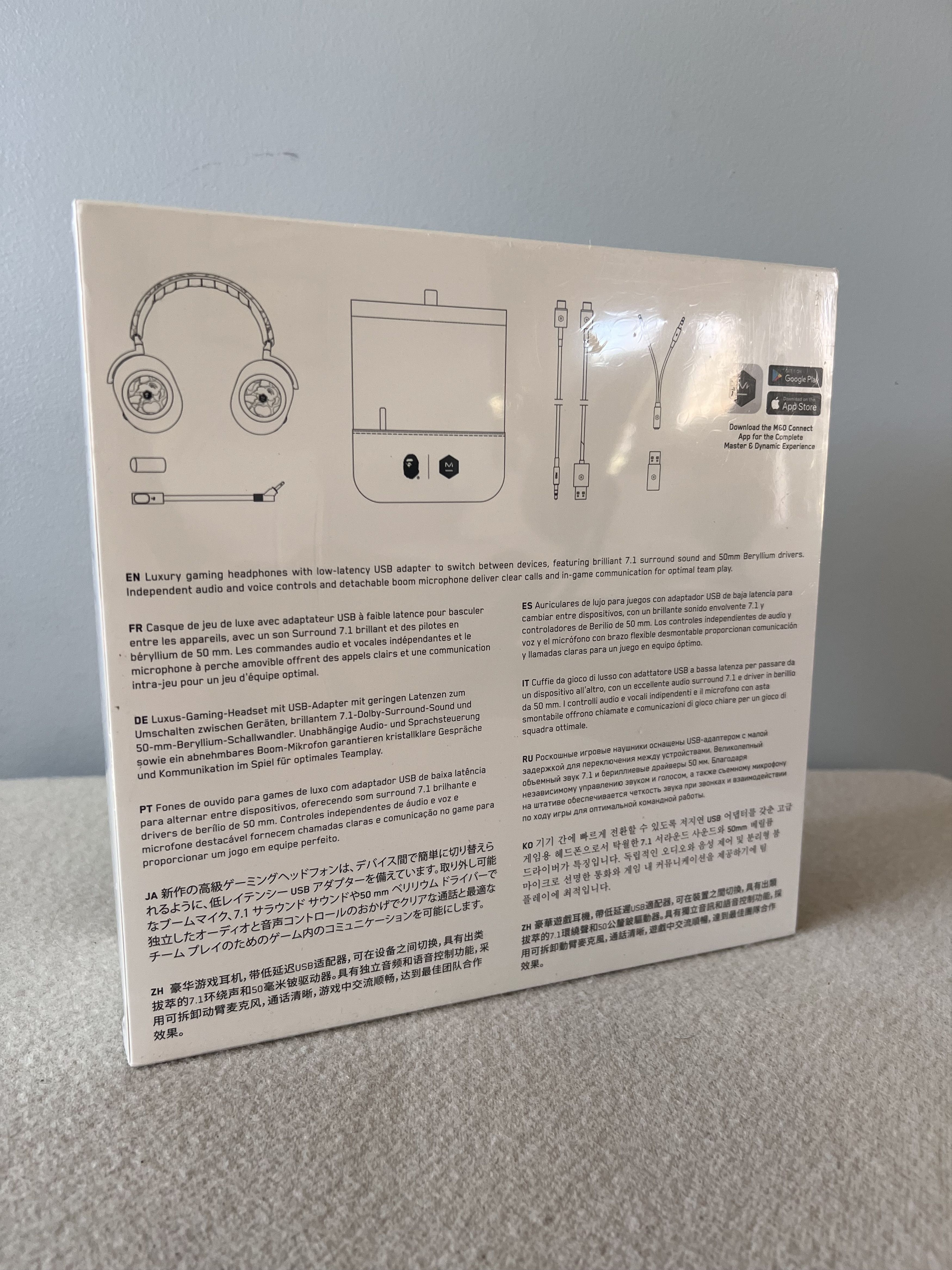 Bape Bape Master & Dynamic MG20 Wireless Gaming Headphones Size ONE SIZE - 2 Thumbnail