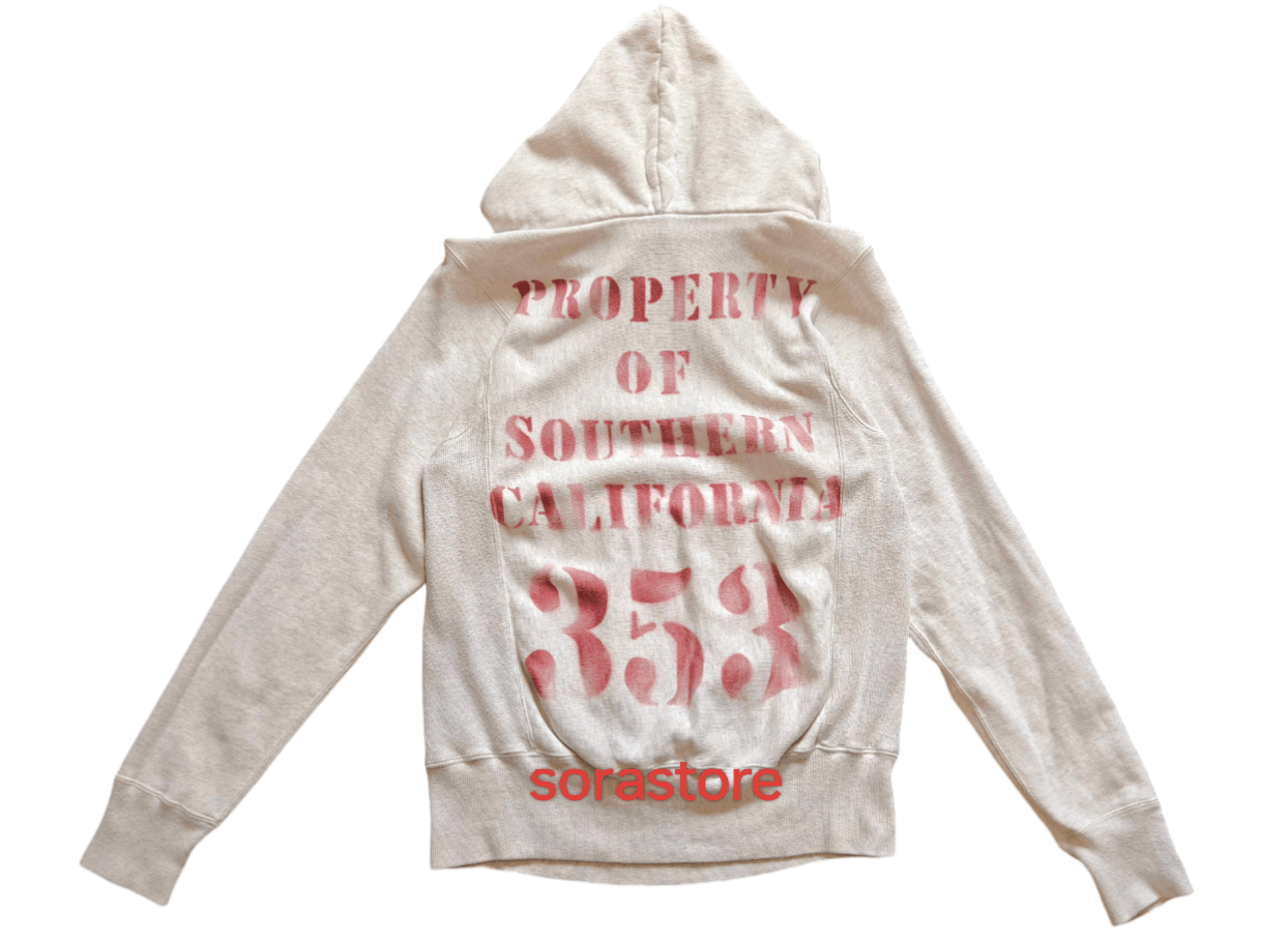 Sugar Cane × Toyo Enterprises × Whitesville Whitesville Heavyweight Loop-Wheeled Hoodie Size US S / EU 44-46 / 1 - 2 Thumbnail