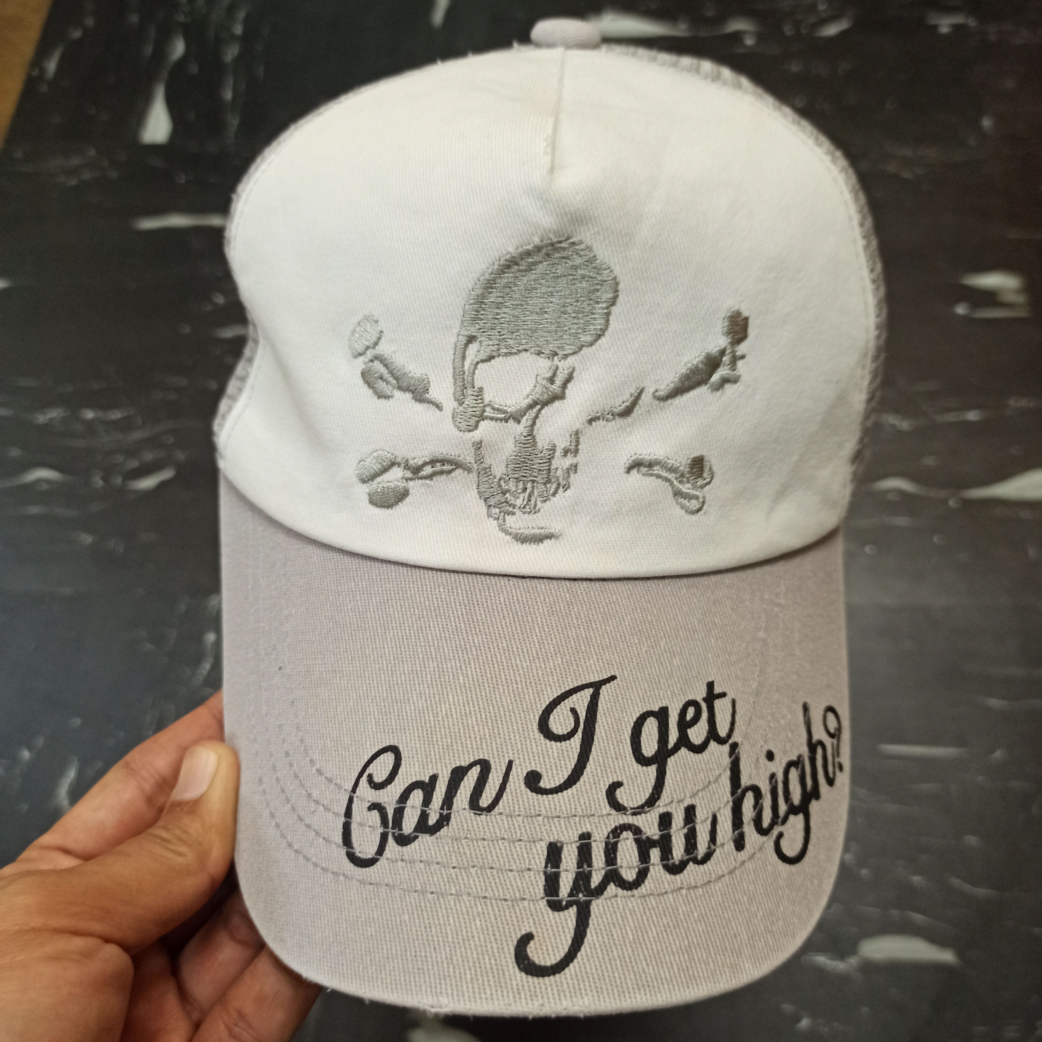 if six was nine LACE CAP with gold beads - メルカリ - 帽子