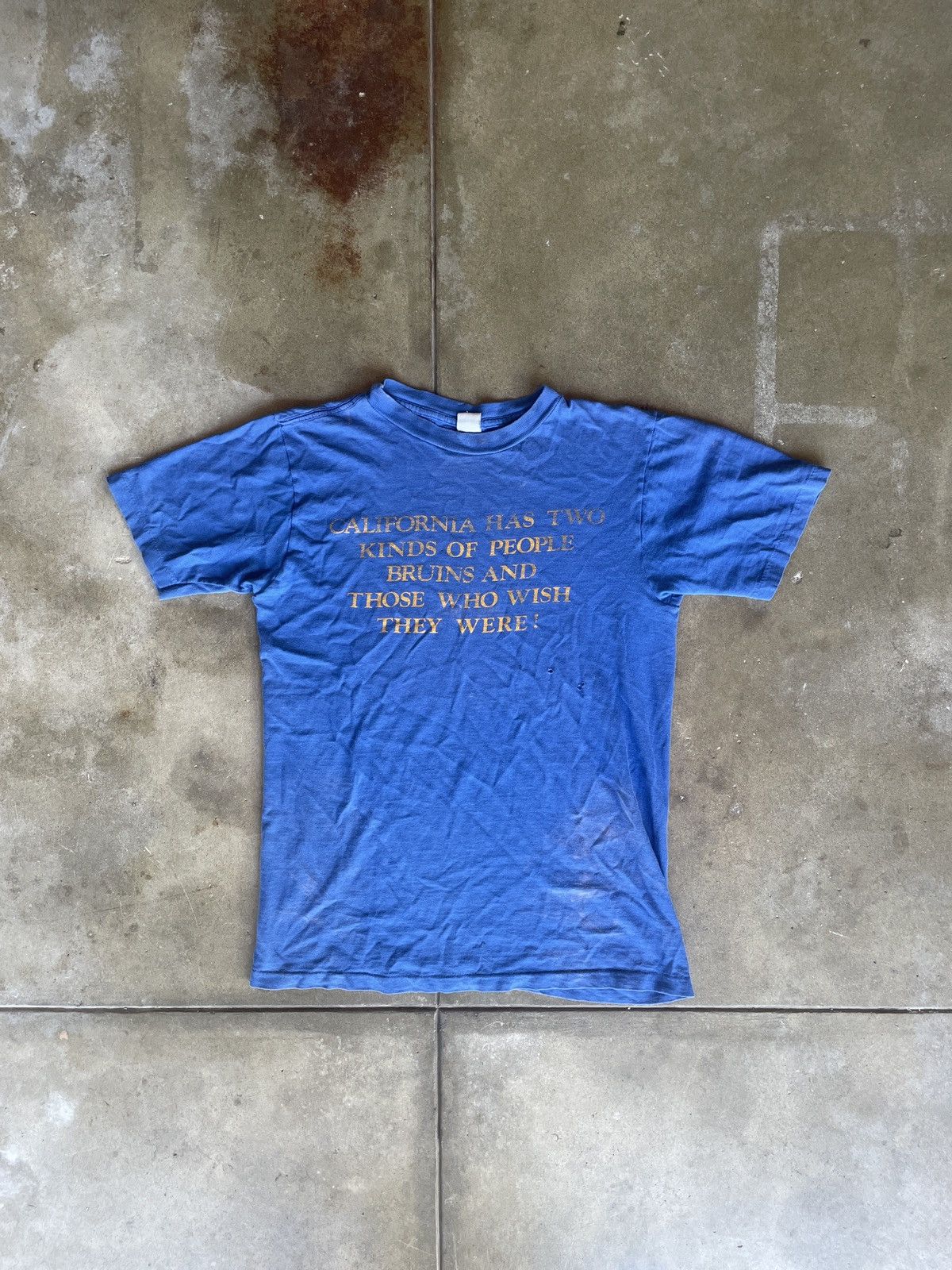 Vintage 1970s California Bruins Tee Size US S / EU 44-46 / 1 - 1 Thumbnail