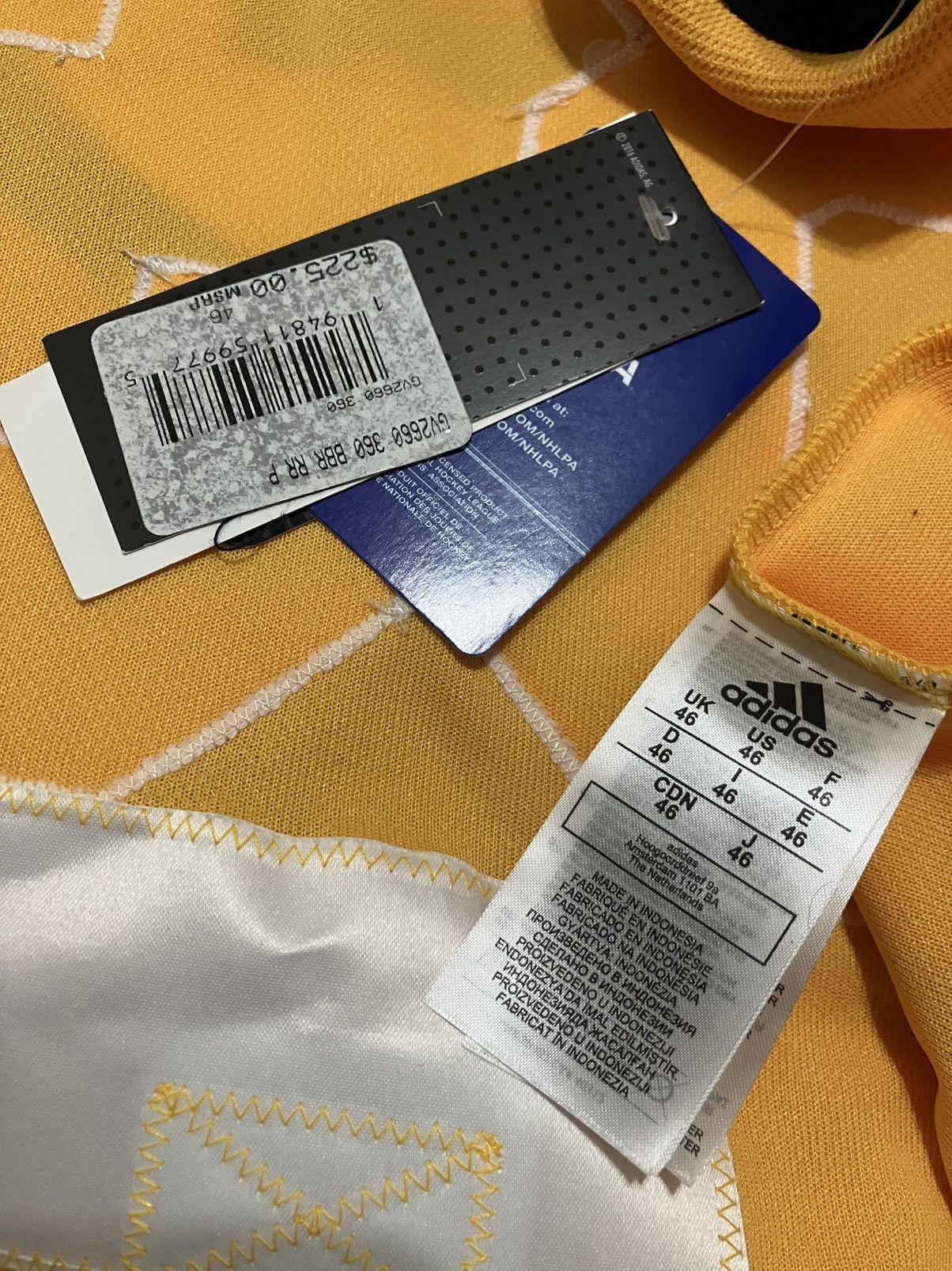 Adidas Boston Bruins Zdeno Chara RR 1.0 Adidas NHL Hockey Jersey 46 Size US S / EU 44-46 / 1 - 8 Thumbnail