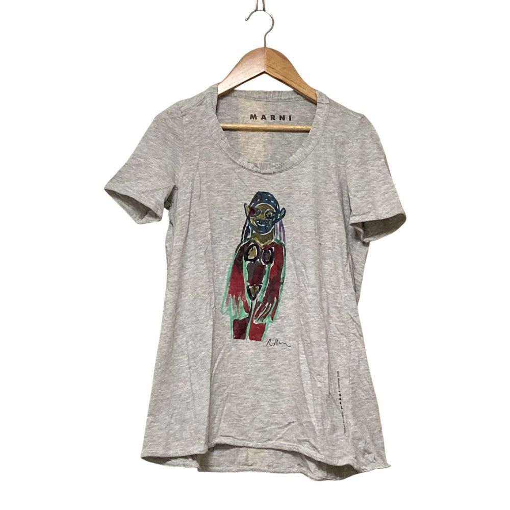 Marni Marni Print T-shirt Cotton T-Shirts DUTY FREE for USA